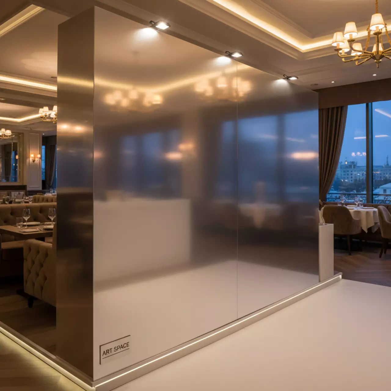 Аренда Шпаклевка готовая Terraco Handycoat Exterior в ресторане «Brunello» — ART SPACE