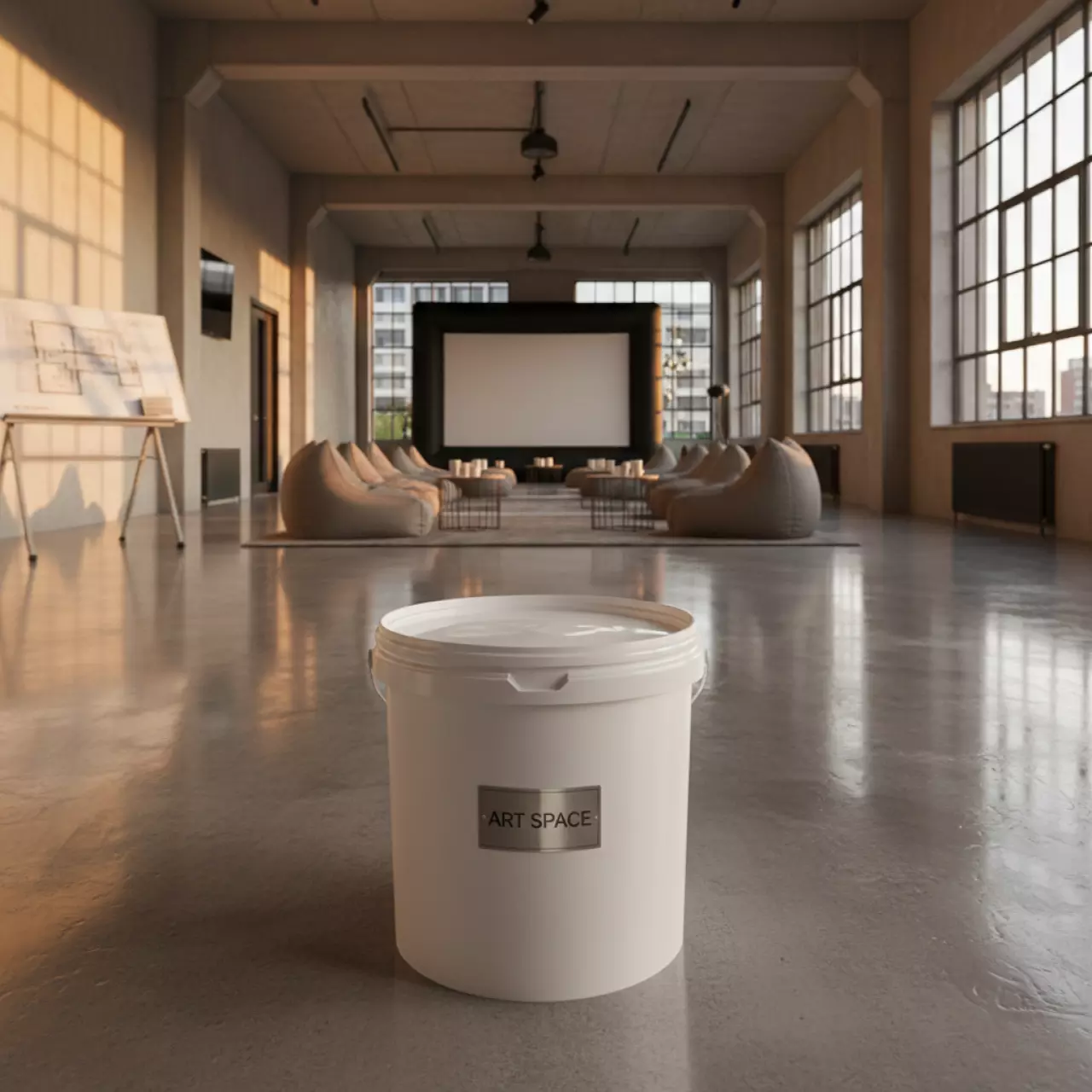 Аренда Шпаклевка полимерная Danogips SuperFinish готовая в Novotel Resort — ART SPACE