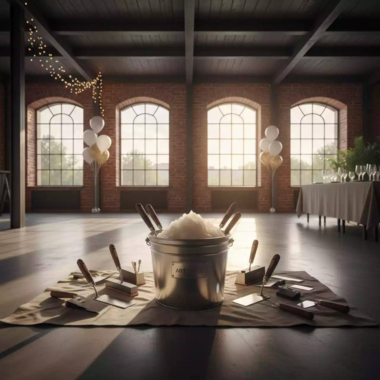 Аренда Шпаклевка Vetonit в ресторане «Магадан» — ART SPACE