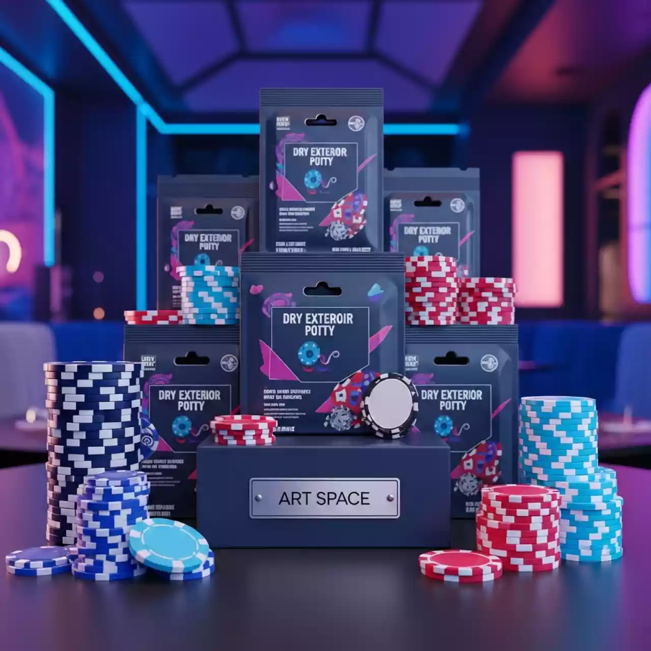 Аренда Шпаклевки сухие для наружных работ Sochi Poker Fest — ART SPACE