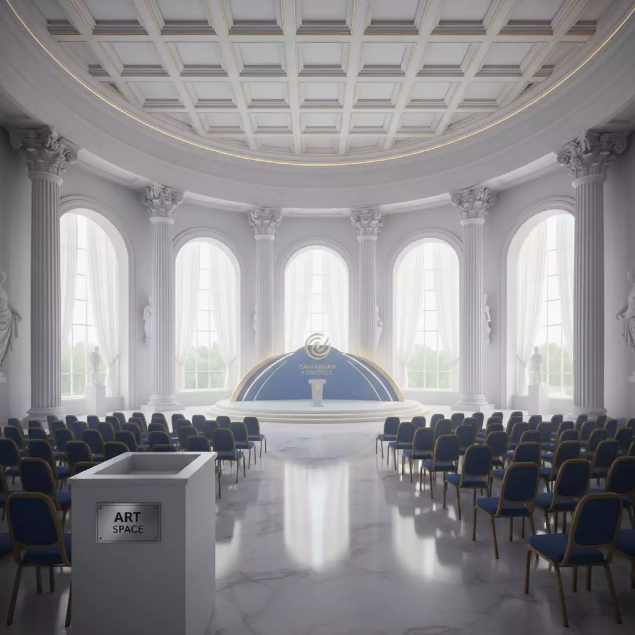 Аренда Шпаклевки выравнивающие гипсовые в ледовой арене «Шайба» — ART SPACE