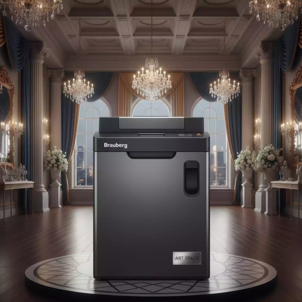 Аренда Шредер Brauberg 615М 3х12 мм в VK Stadium Sirius — ART SPACE