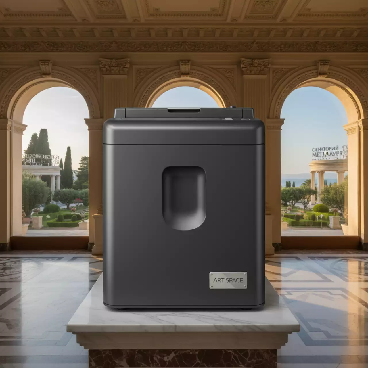 Аренда Шредер Brauberg AUTO 150M 3х10 мм в санатории «Металлург» — ART SPACE