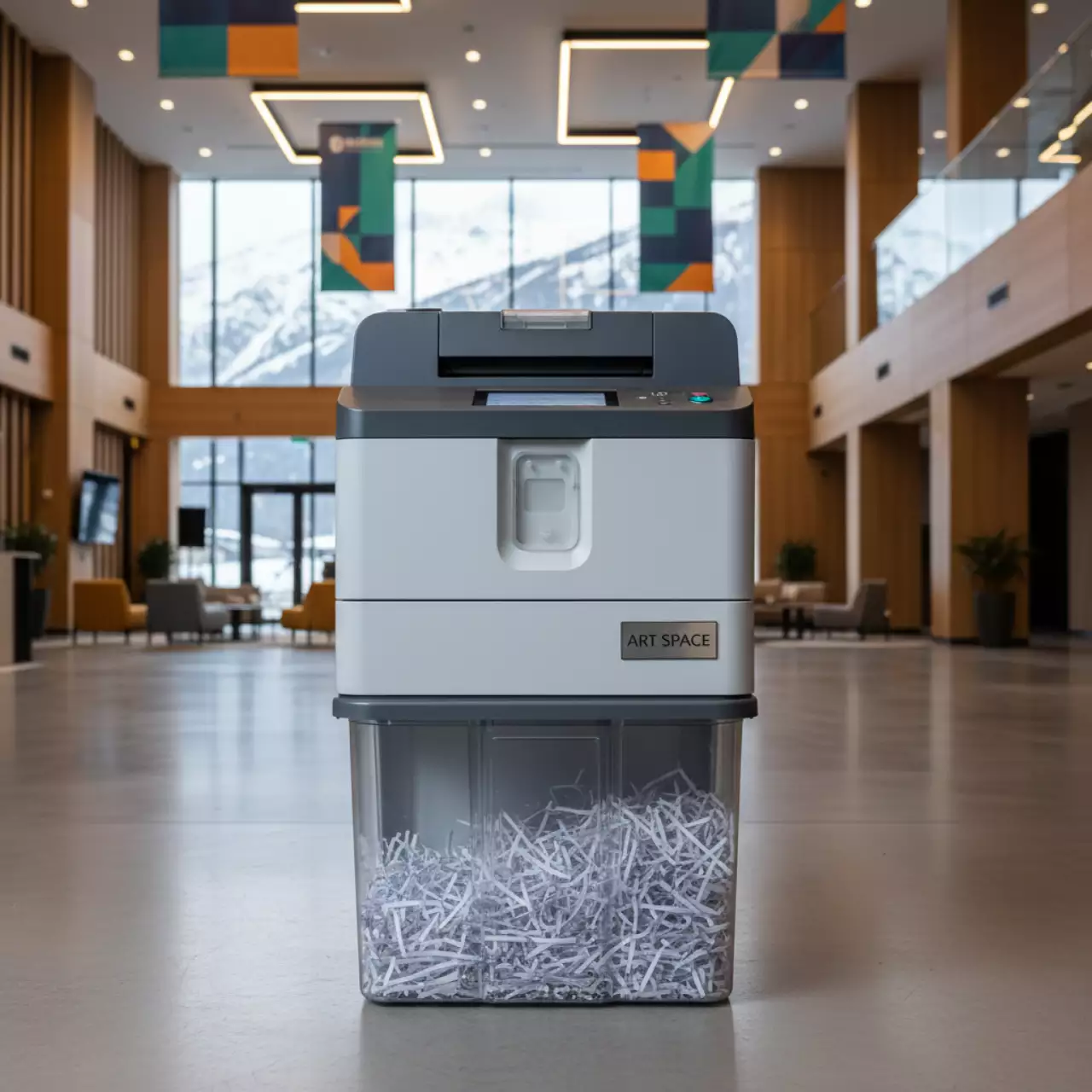 Аренда Шредер Bulros 812S в Radisson Hotel Rosa Khutor — ART SPACE