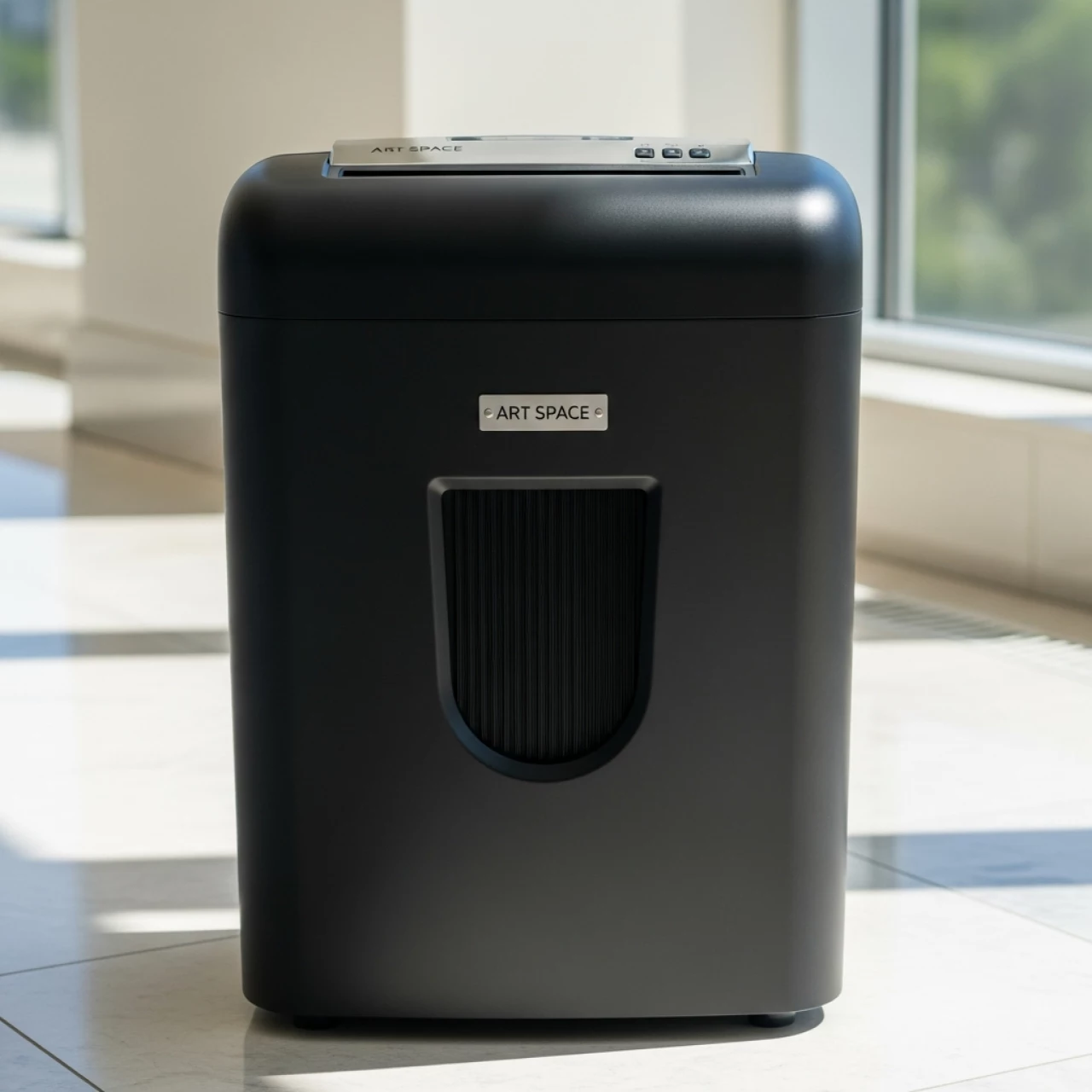 Аренда Шредер Bulros 822C чёрный серебро 4х40 мм в Panorama by Mercure — ART SPACE