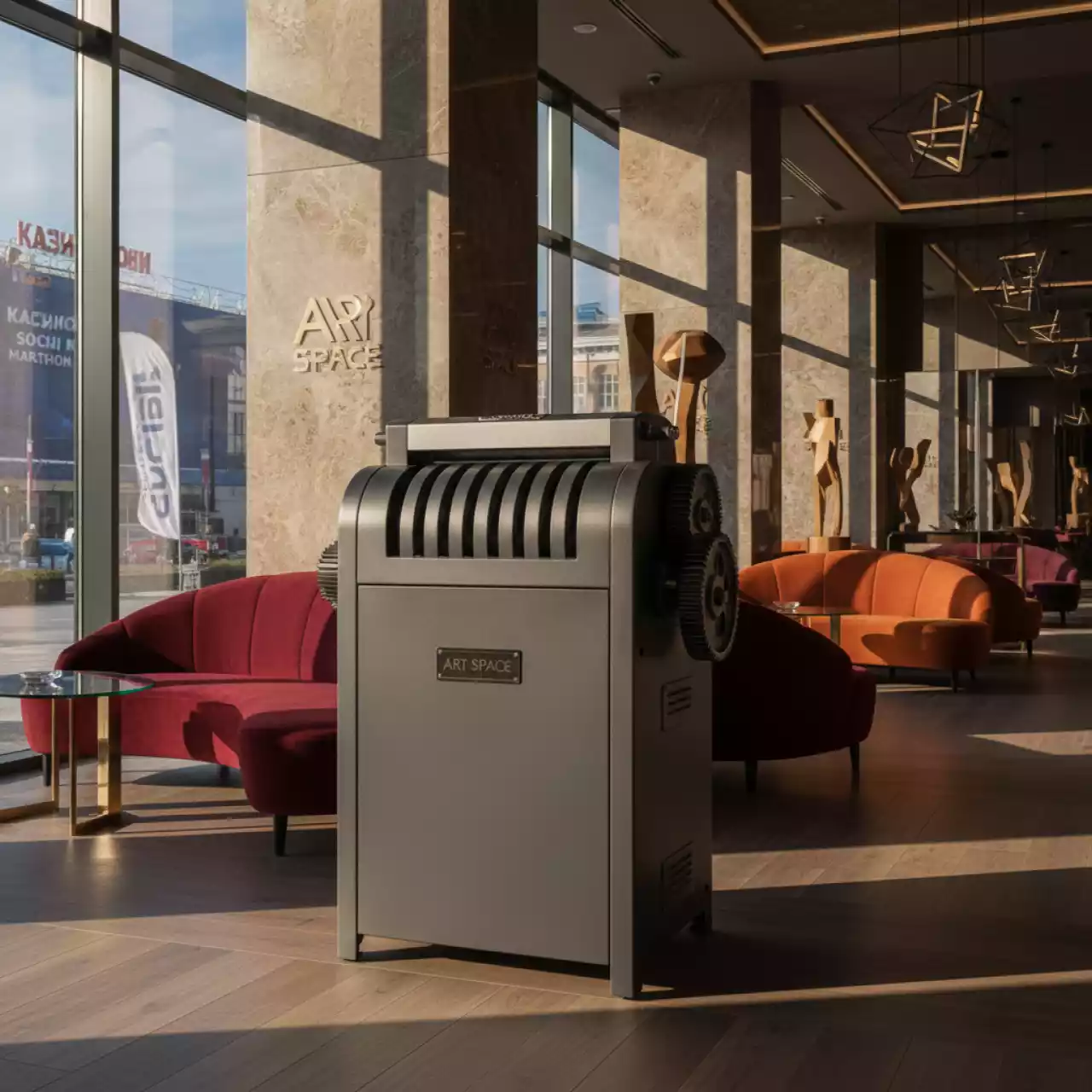 Аренда Шредер Bulros 860C 4х40 мм в казино «Сочи» — ART SPACE