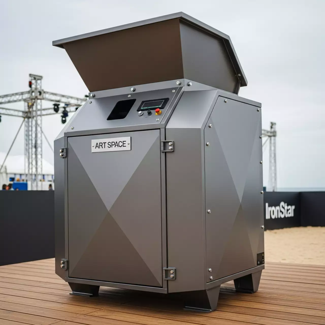 Аренда Шредер Daejin Kostal KS 7220 NS 1х1 мм на пляже «Мандарин» — ART SPACE