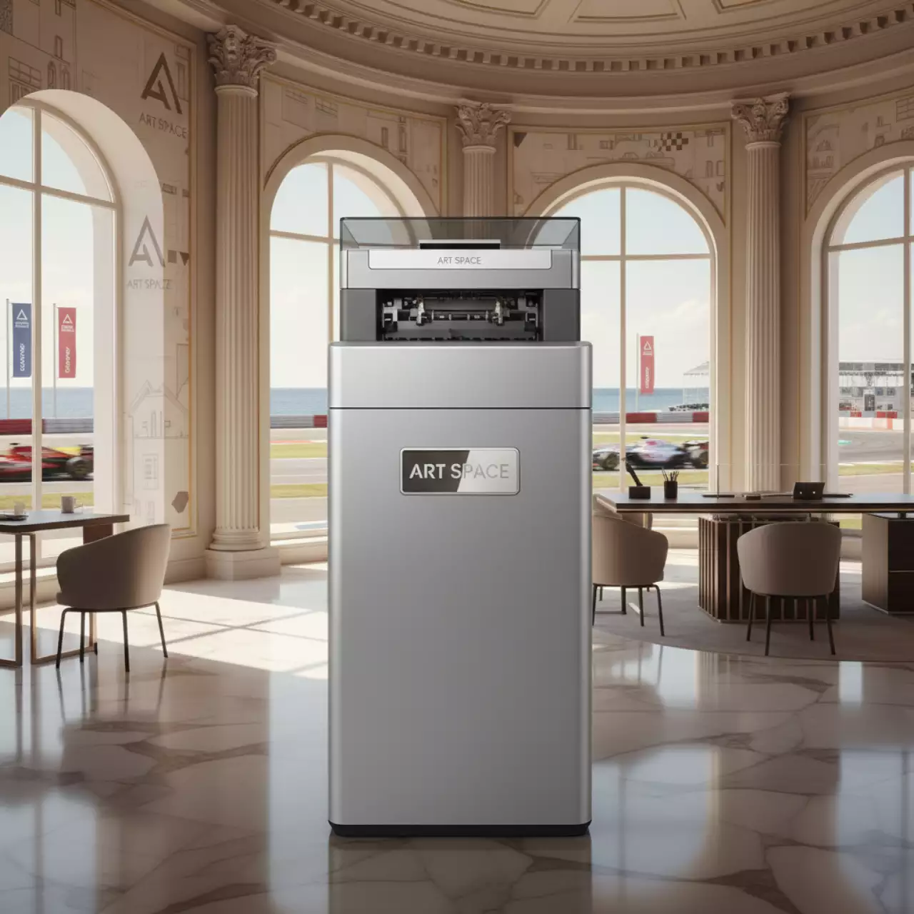 Аренда Шредер Dahle 306 5х50 мм на территории Морпорта Сочи — ART SPACE