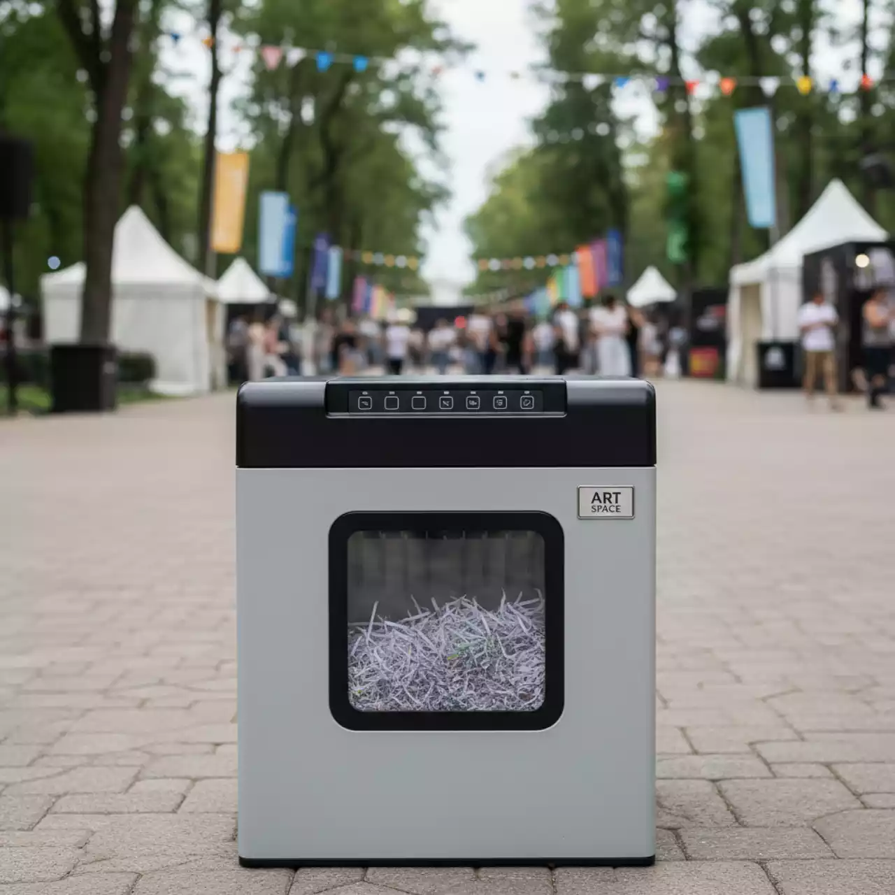 Аренда Шредер Dahle 410 L plus 4х40 мм в парке «Ривьера» — ART SPACE