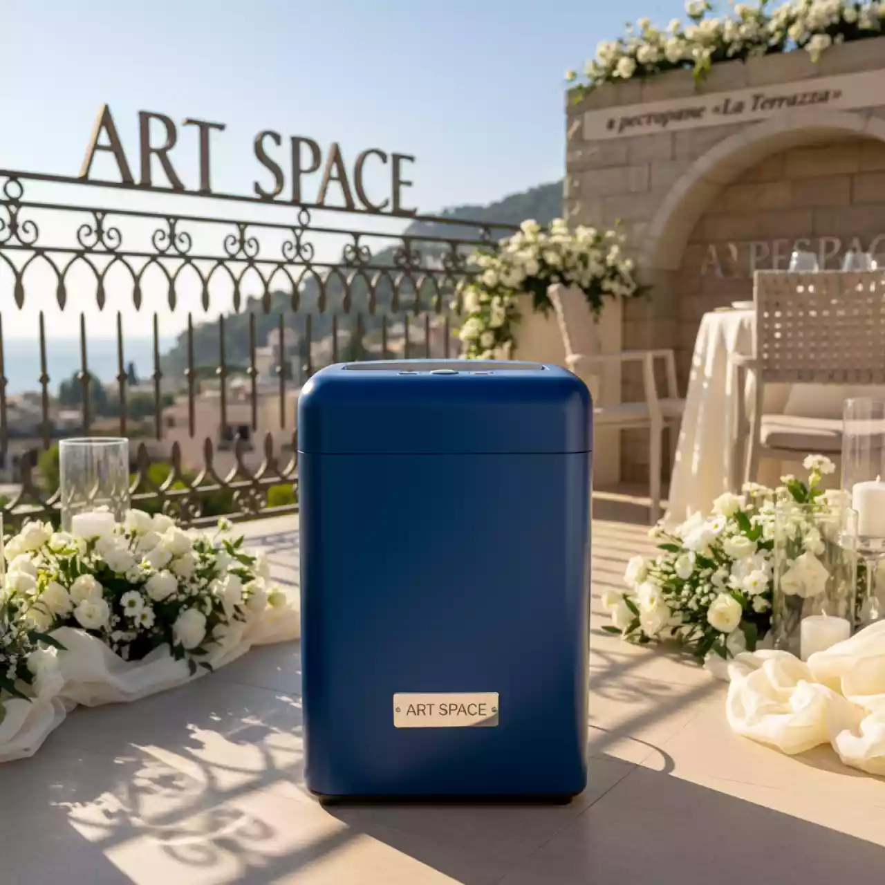 Аренда Шредер Dahle 414 Air 4х40 мм в ресторане «La Terrazza» — ART SPACE