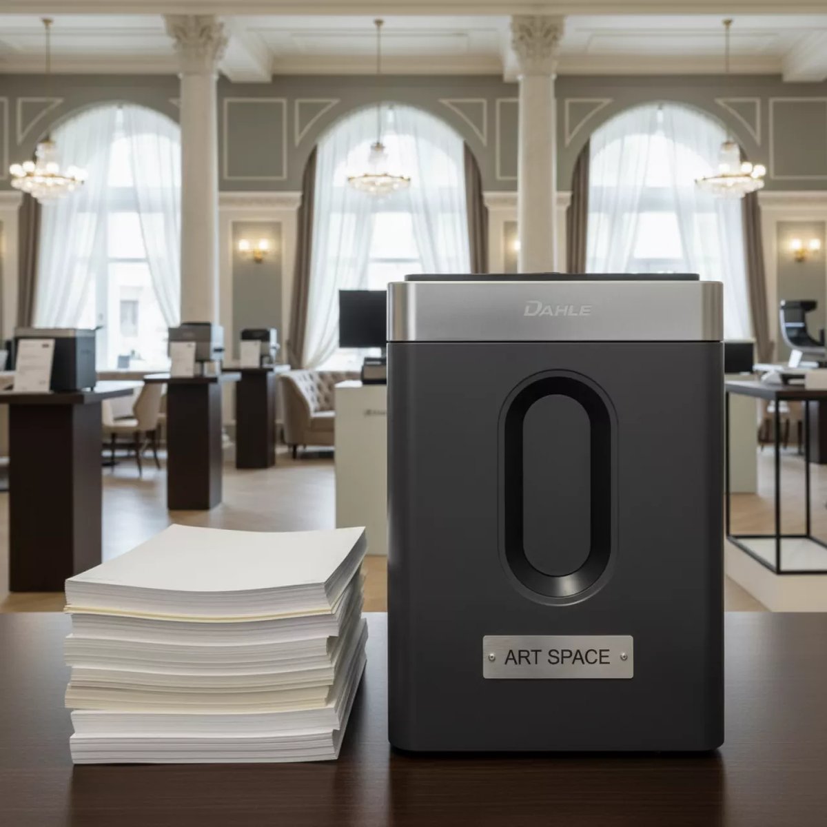 Аренда Шредер Dahle 510 L Plus 2х15 мм в ресторане «Плакучая Ива» — ART SPACE