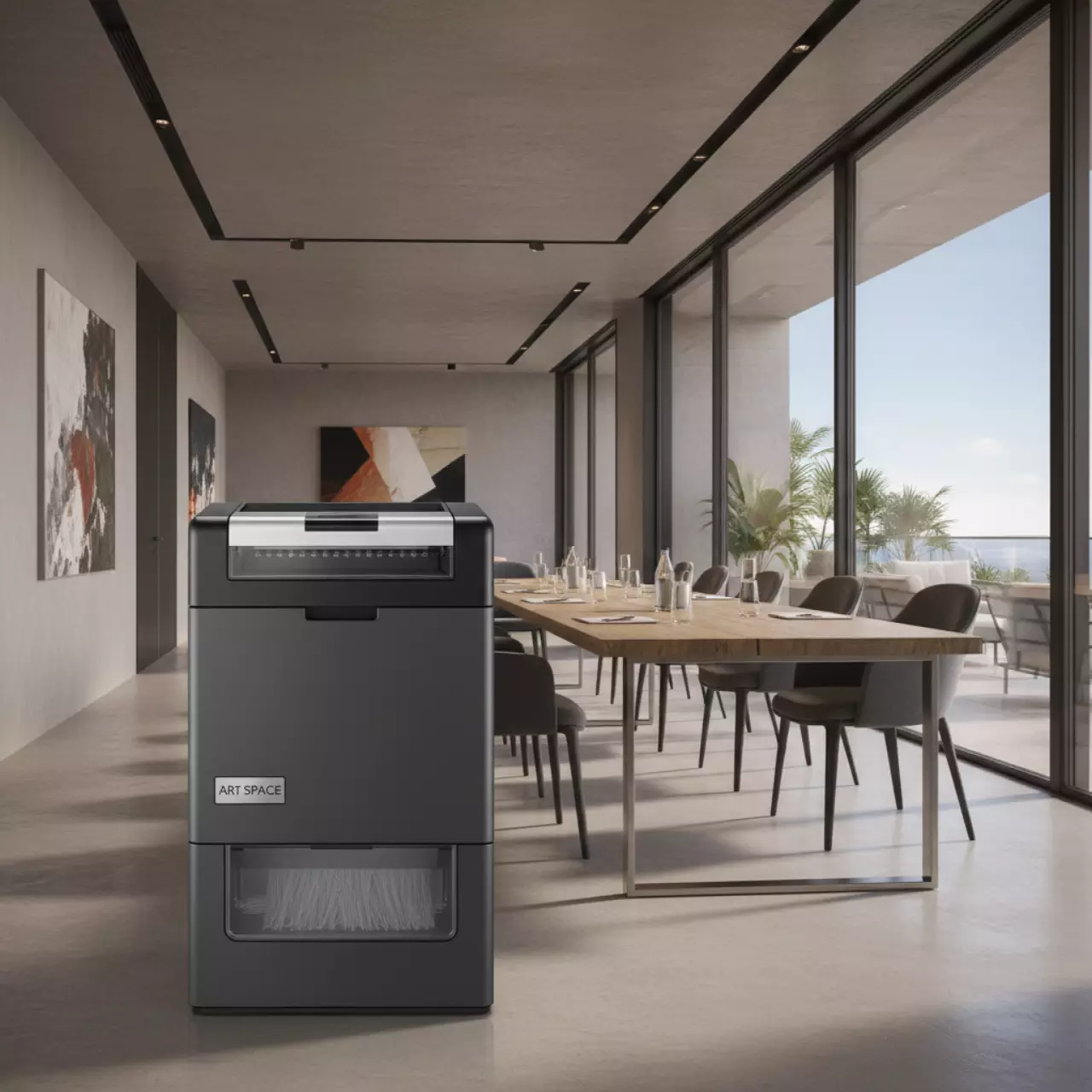 Аренда Шредер Dahle ShredMATIC 80 4,3х10 мм в ресторане «La Terrazza» — ART SPACE