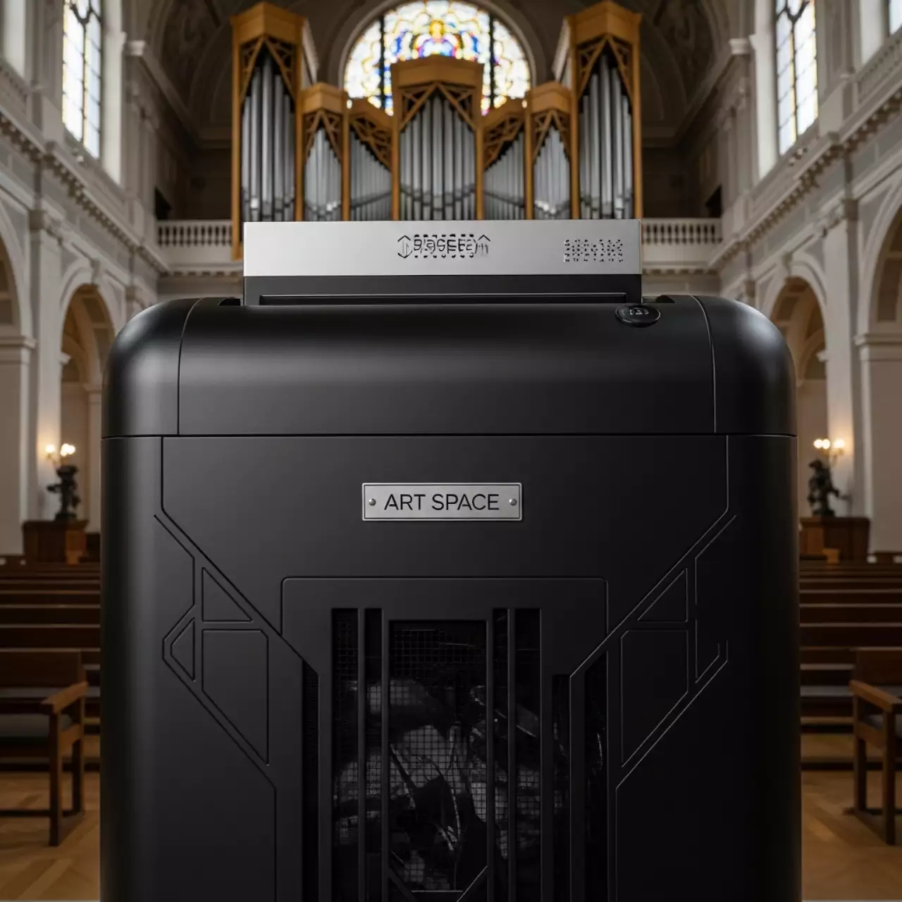 Аренда Шредер EBA 1126 S 4 мм в Зале органной и камерной музыки — ART SPACE