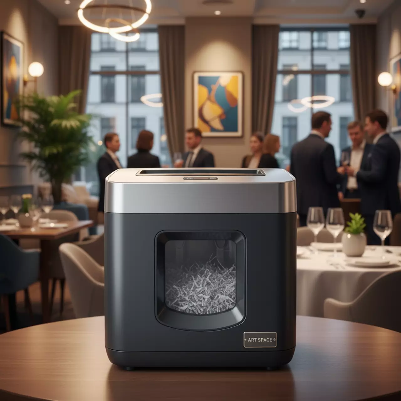 Аренда Шредер EBA 1524 S 4 мм в ресторане «Sanremo» — ART SPACE