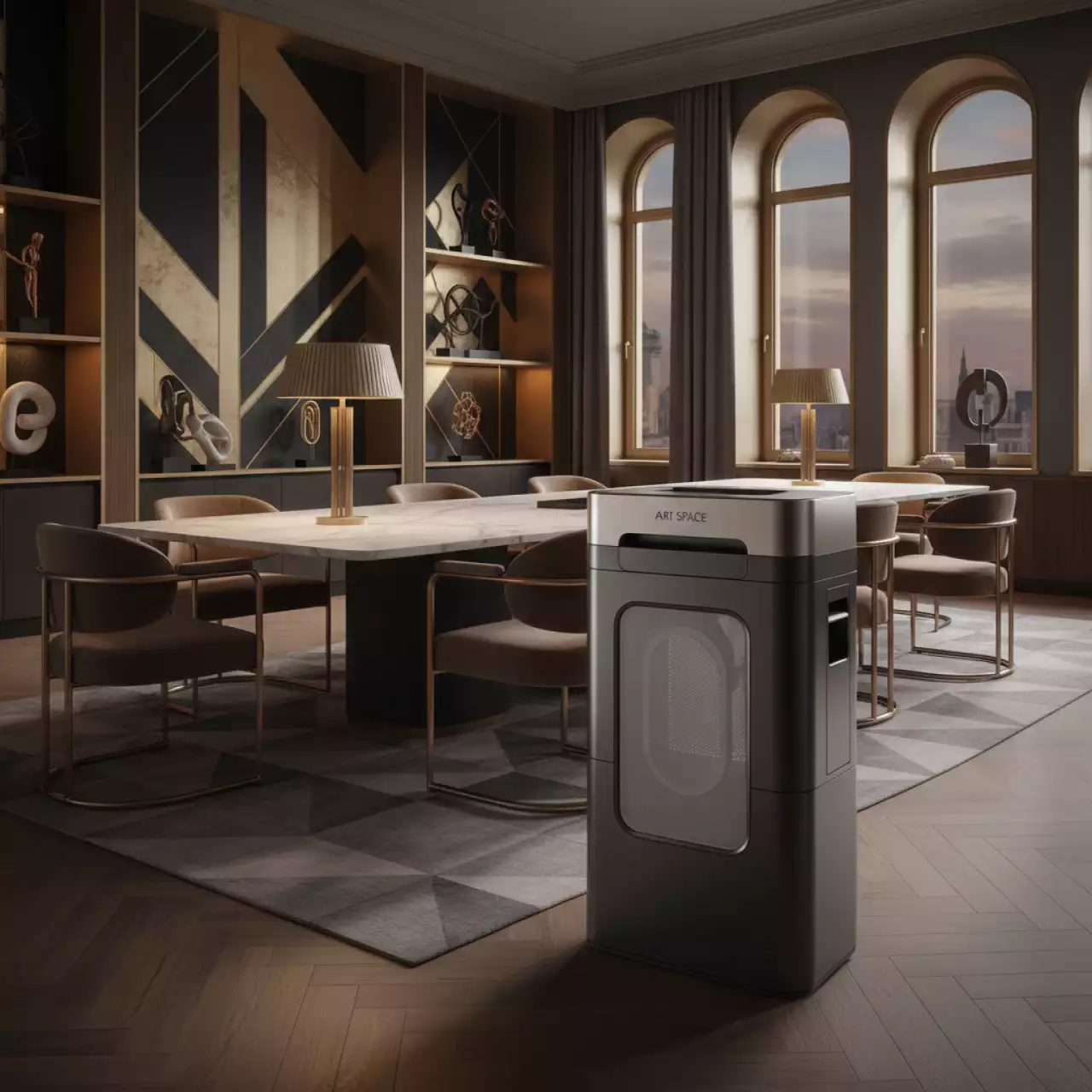 Аренда Шредер EBA 1824 S 4 мм в МФК «Горный» — ART SPACE