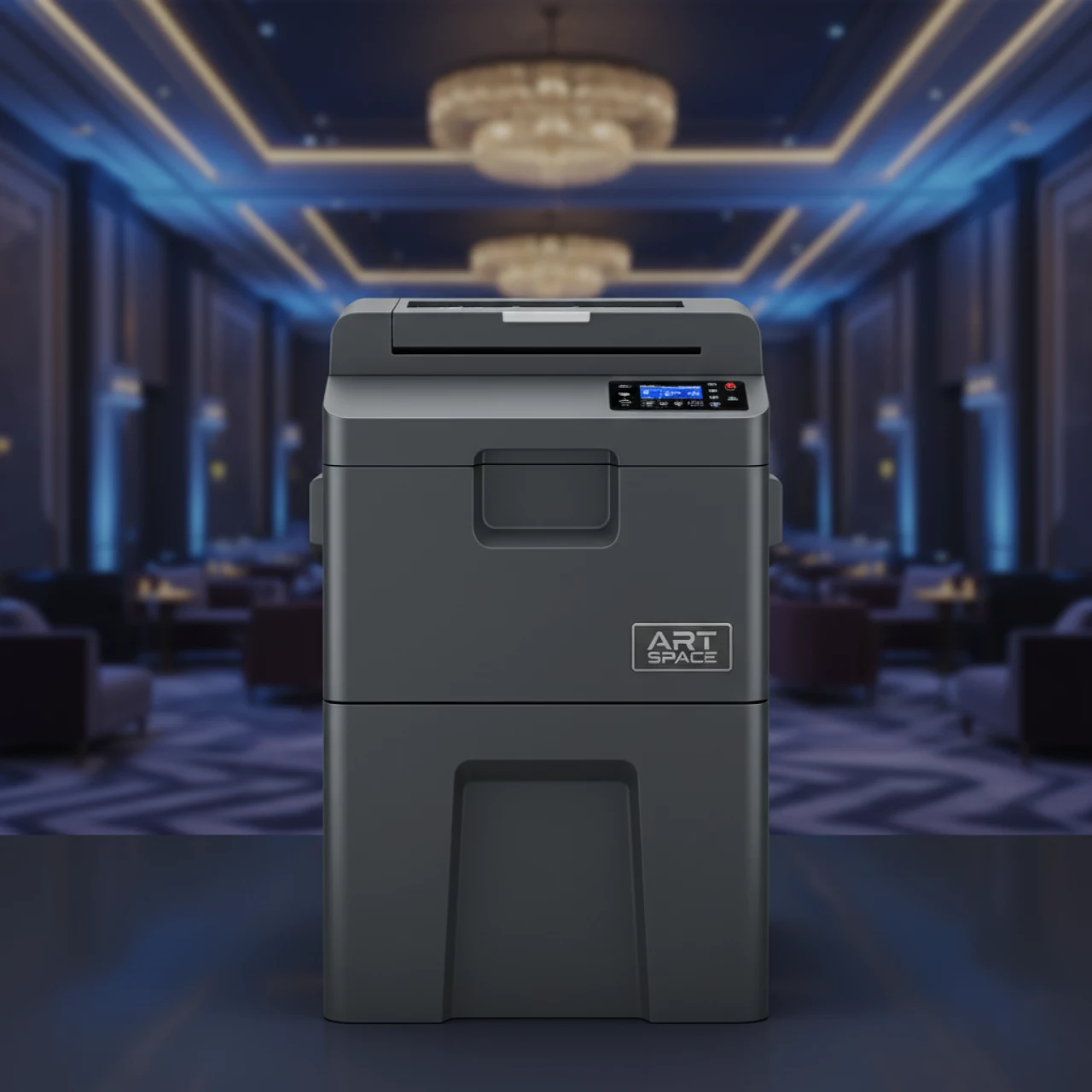 Аренда Шредер Fellowes Fortishred 4850C 4х40 мм в ОКЦ «Галактика» — ART SPACE