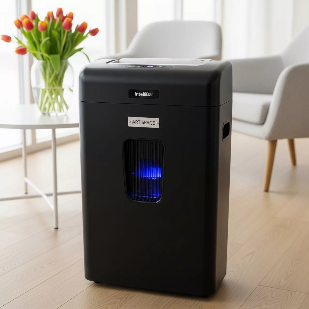 Аренда Шредер Fellowes Powershred LX221 2х12 мм черный в Omega Sirius — ART SPACE