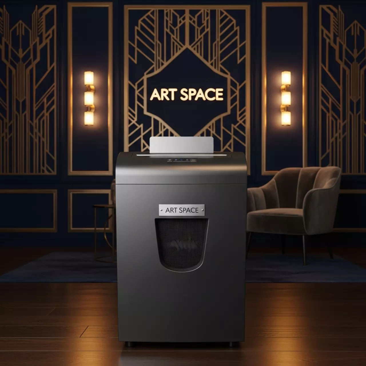 Аренда Шредер Fellowes Powershred LX45 4х37 мм в Mövenpick Hotel — ART SPACE