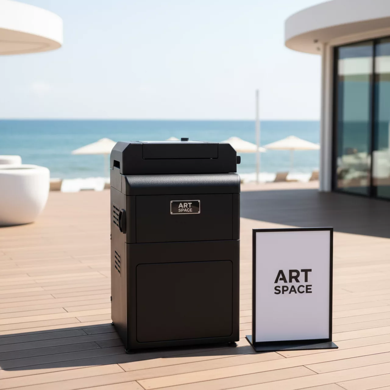 Аренда Шредер Gladwork Ecstaze 40CD Lux 4х38 мм черный на пляже «Мандарин» — ART SPACE