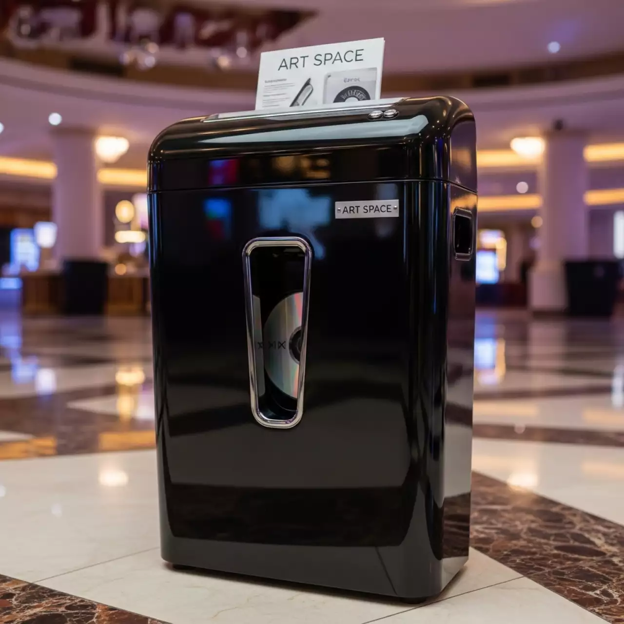 Аренда Шредер Gladwork Ecstaze 40CD Lux черный в казино «Сочи» — ART SPACE