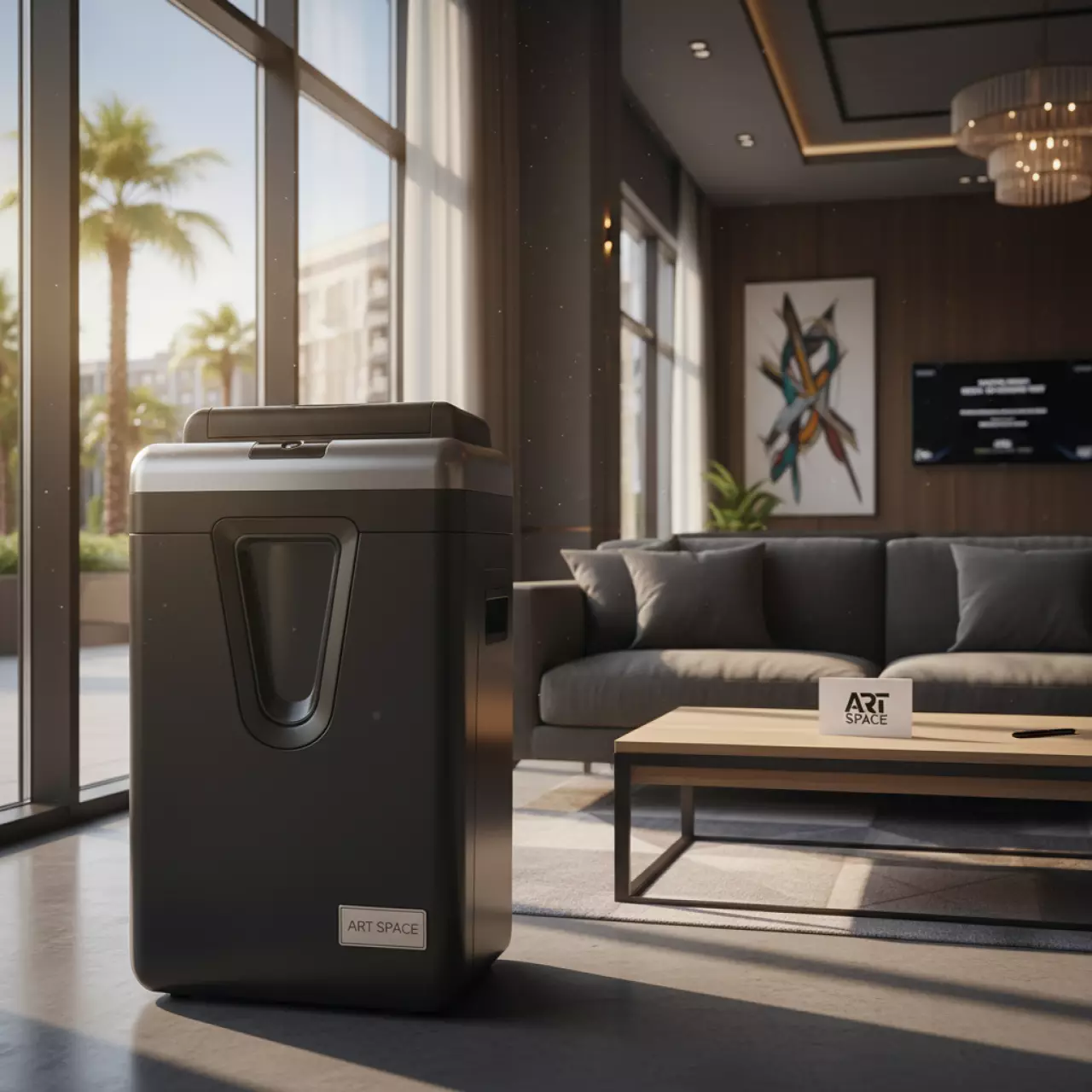 Аренда Шредер Gladwork iShred 13CD Hit 4х35 мм в Novotel Resort — ART SPACE