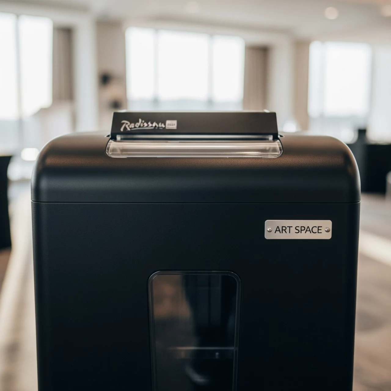 Аренда Шредер Gladwork iShred P 11M 3х9 мм в Radisson Blu Resort & Congress Centre — ART SPACE