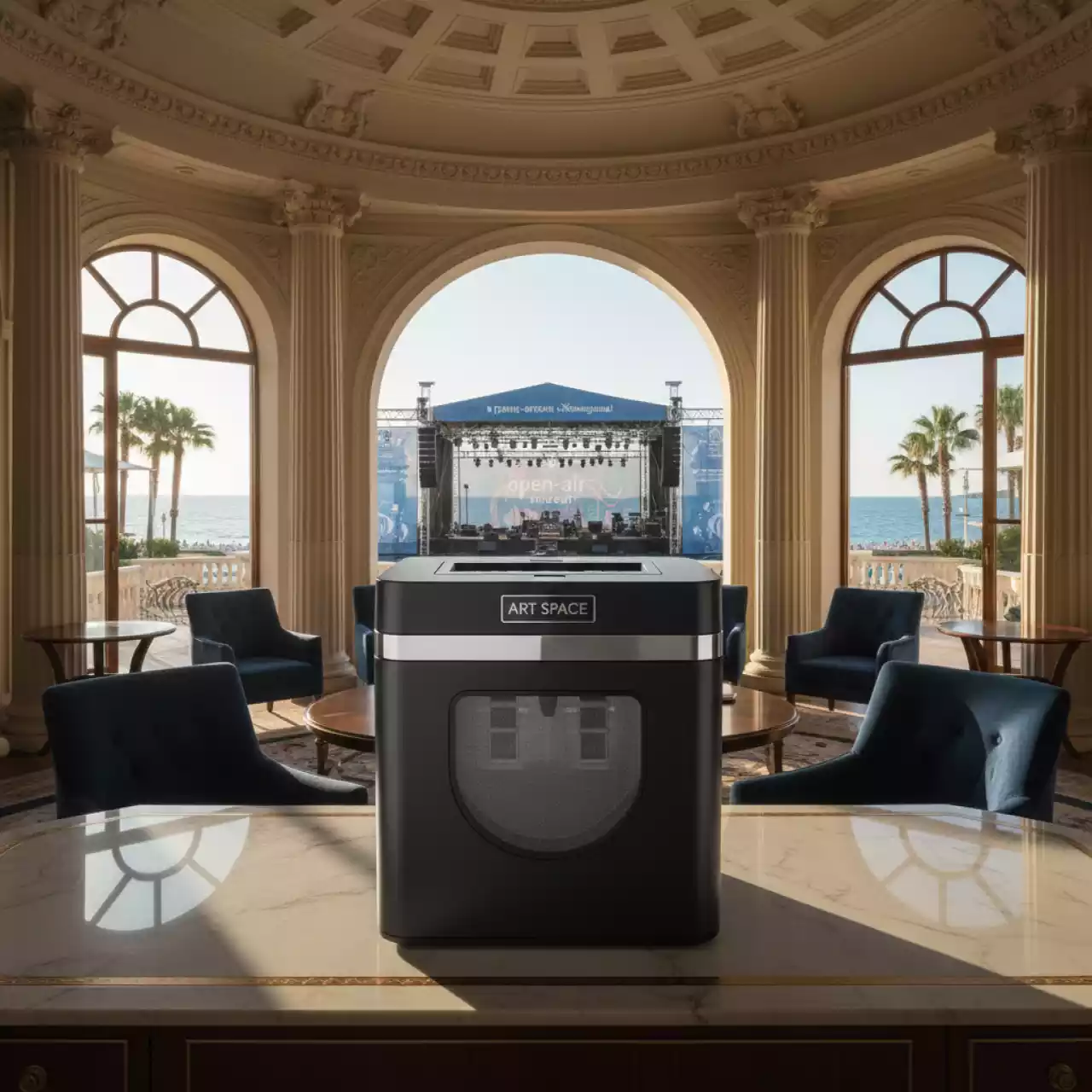 Аренда Шредер Gladwork Relax 17CD 4х35 мм в гранд-отеле «Жемчужина» — ART SPACE