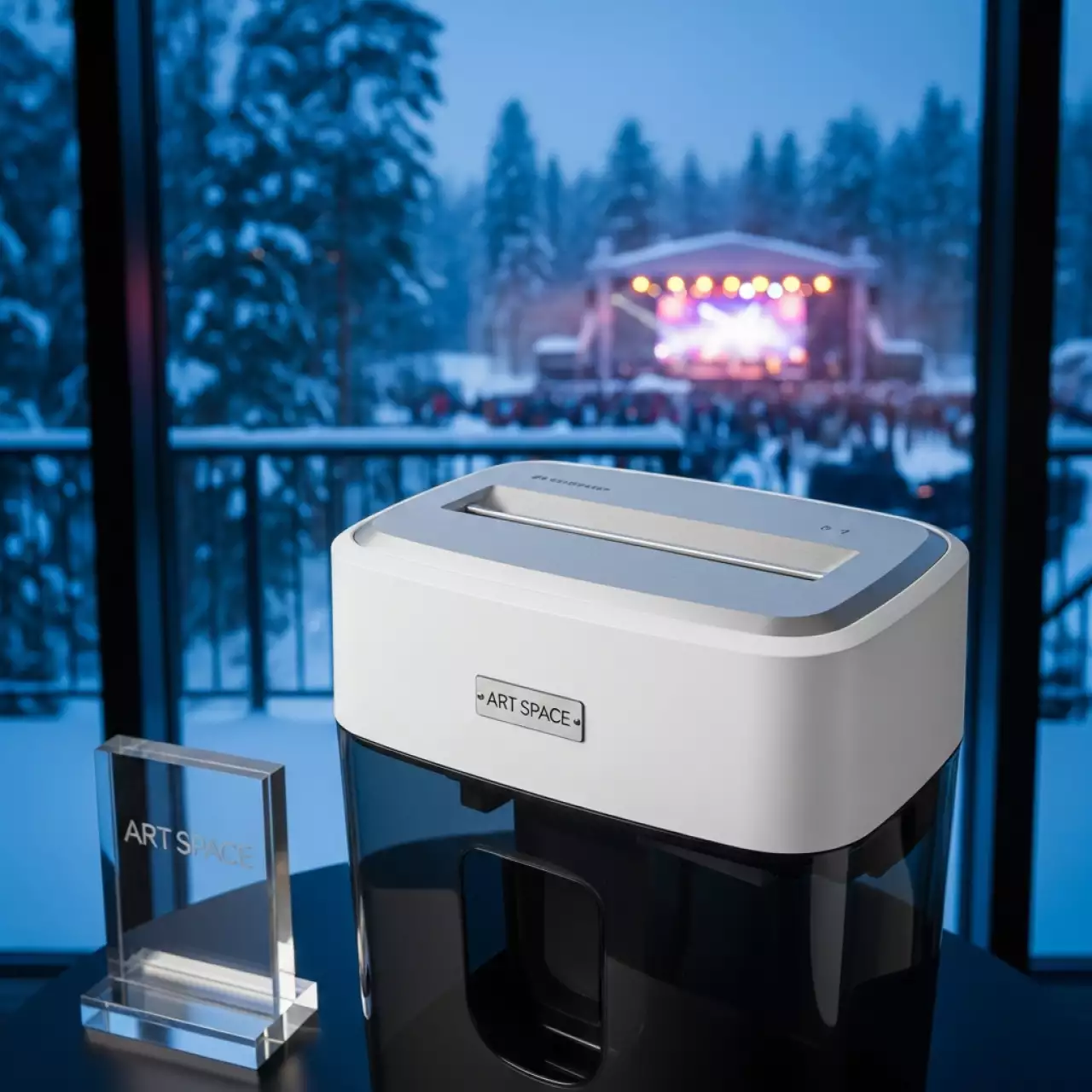 Аренда Шредер HSM Securio B22 1,9х15 мм в санатории «Металлург» — ART SPACE