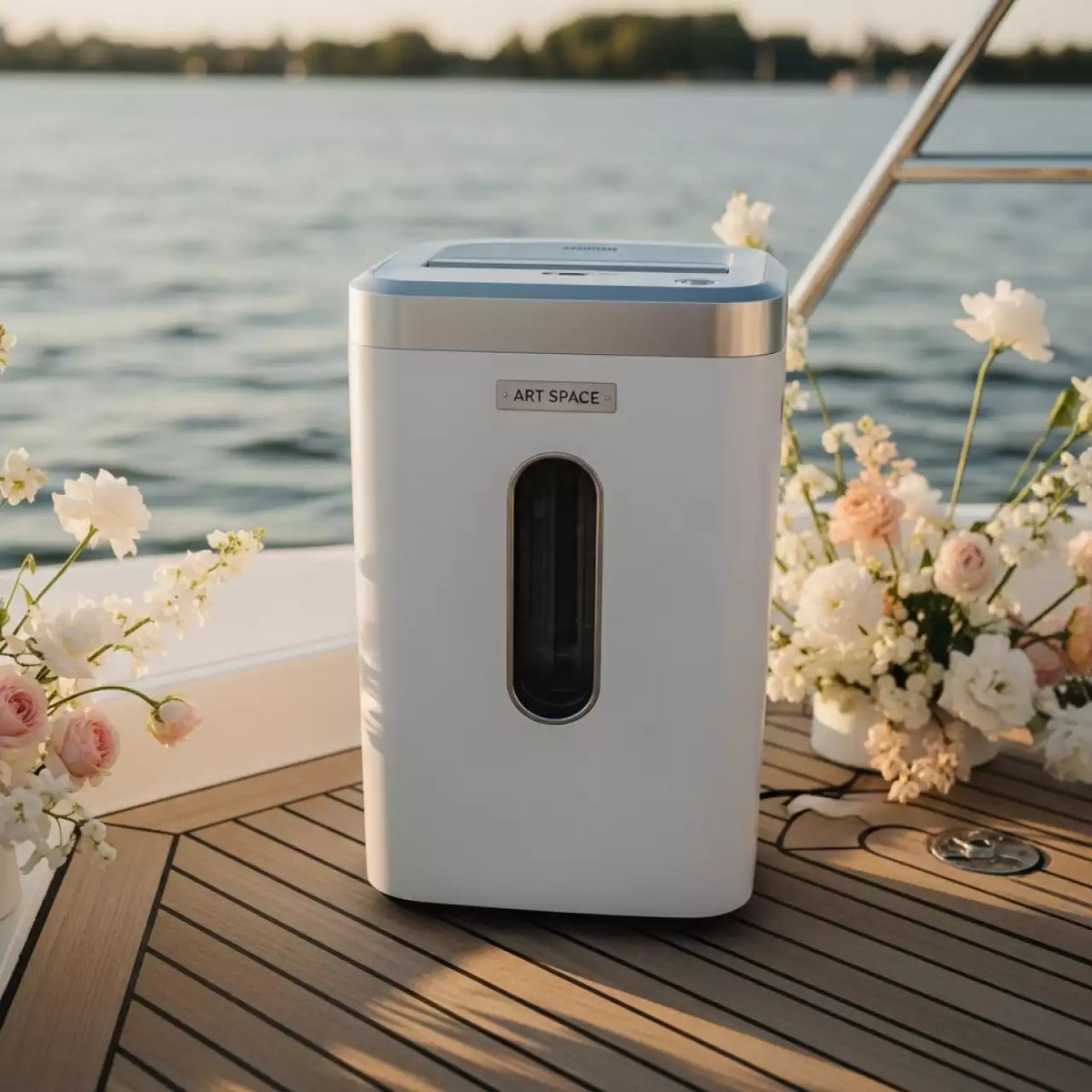 Аренда Шредер HSM Securio P40i 4,5х30 мм на VIP-яхте (Имеретинский порт) — ART SPACE