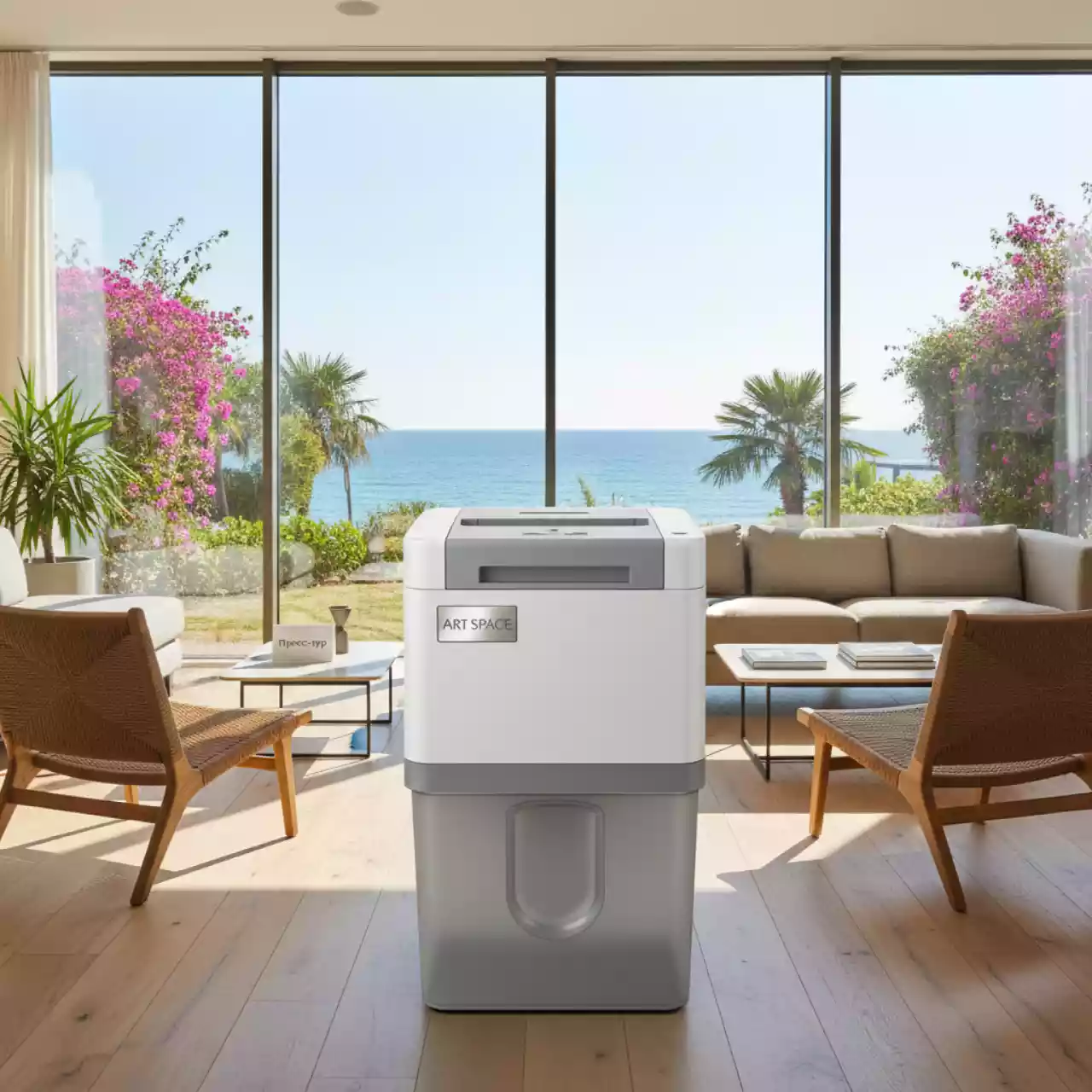 Аренда Шредер Jinpex JP 620 C 4х50 мм в пляжном комплексе VinoGrad — ART SPACE