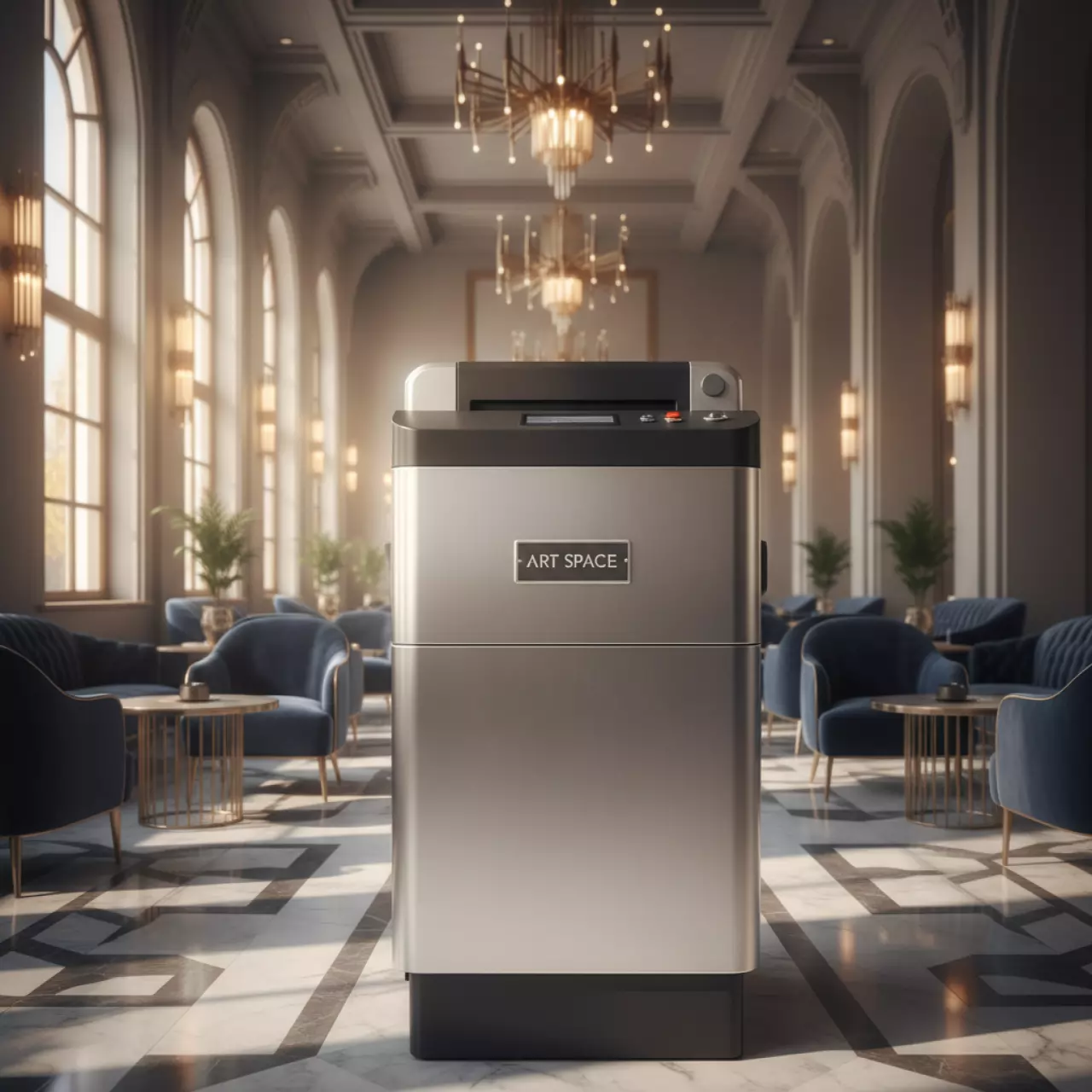 Аренда Шредер Jinpex JP 880 C в МФК «Горный» — ART SPACE