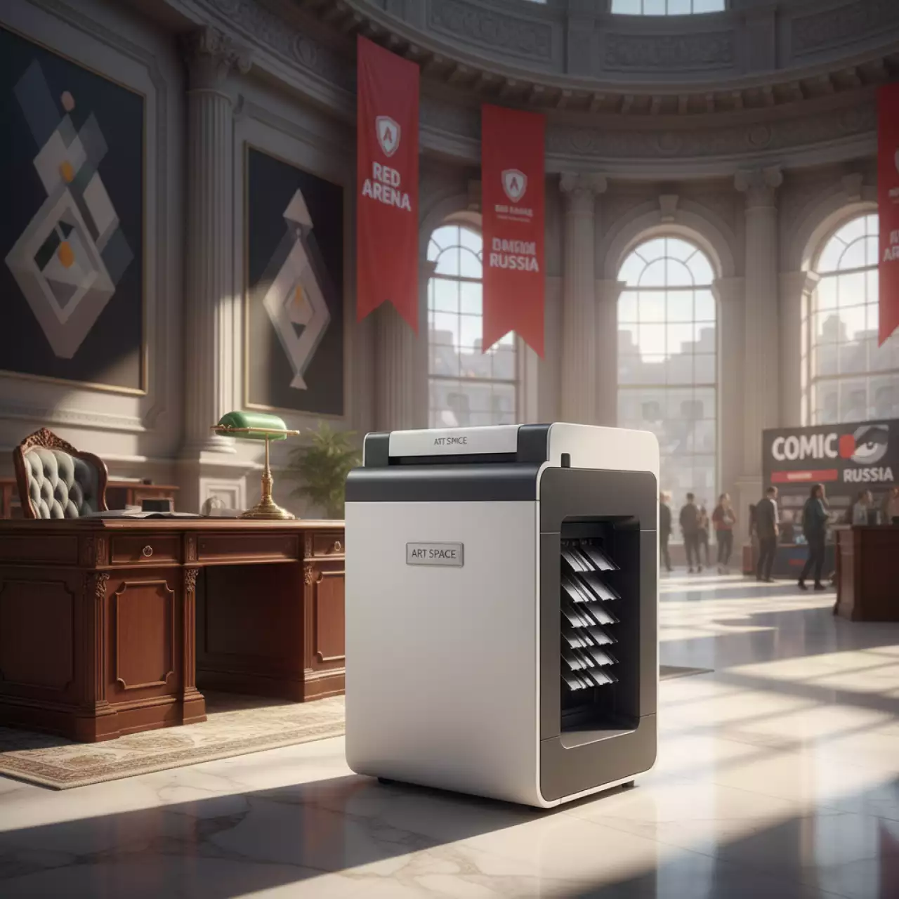 Аренда Шредер Kobra 240 1 S2 2 E S 1,9 мм в Red Arena — ART SPACE