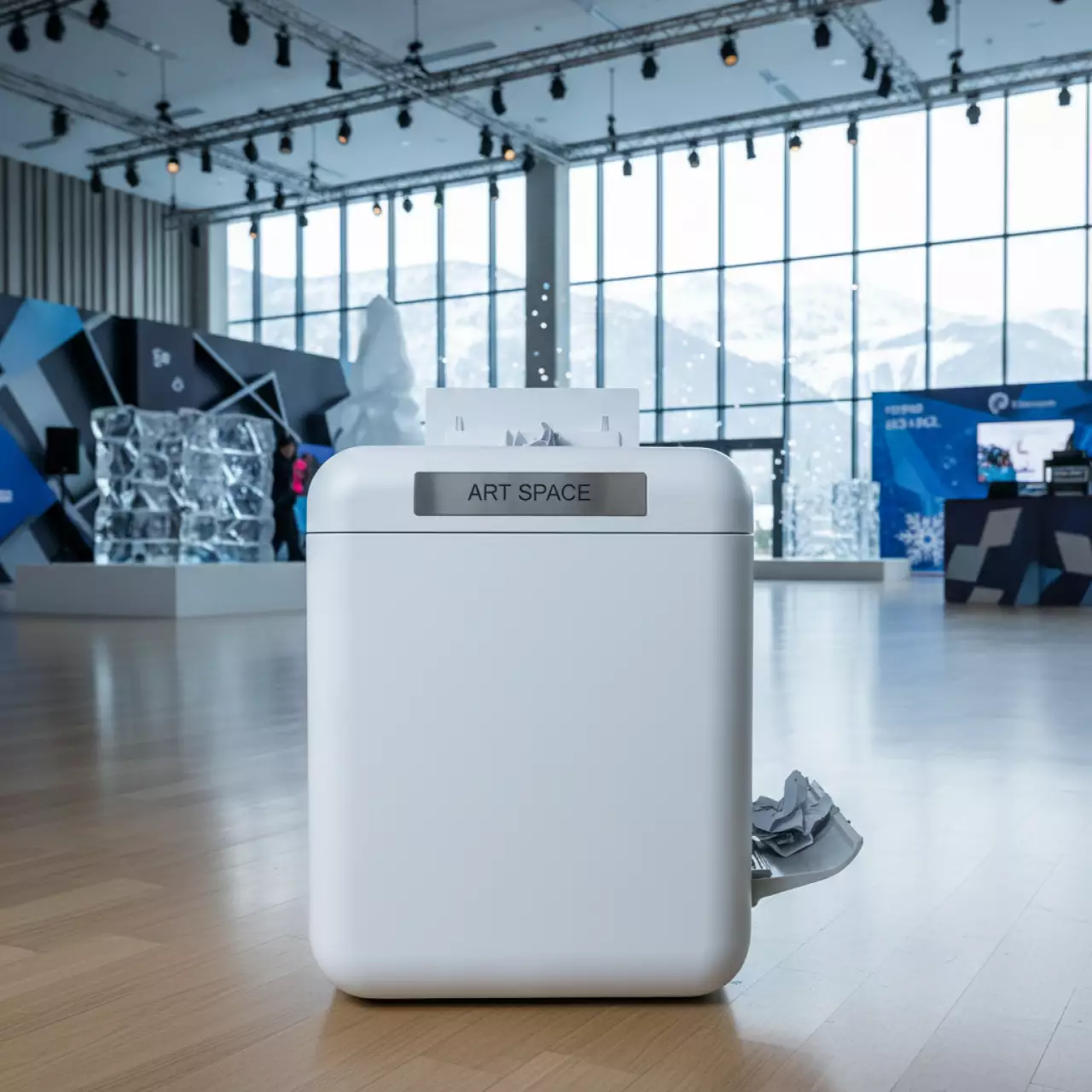 Аренда Шредер Kobra 240 1 S2 E S 1,9 мм в Зимнем театре — ART SPACE