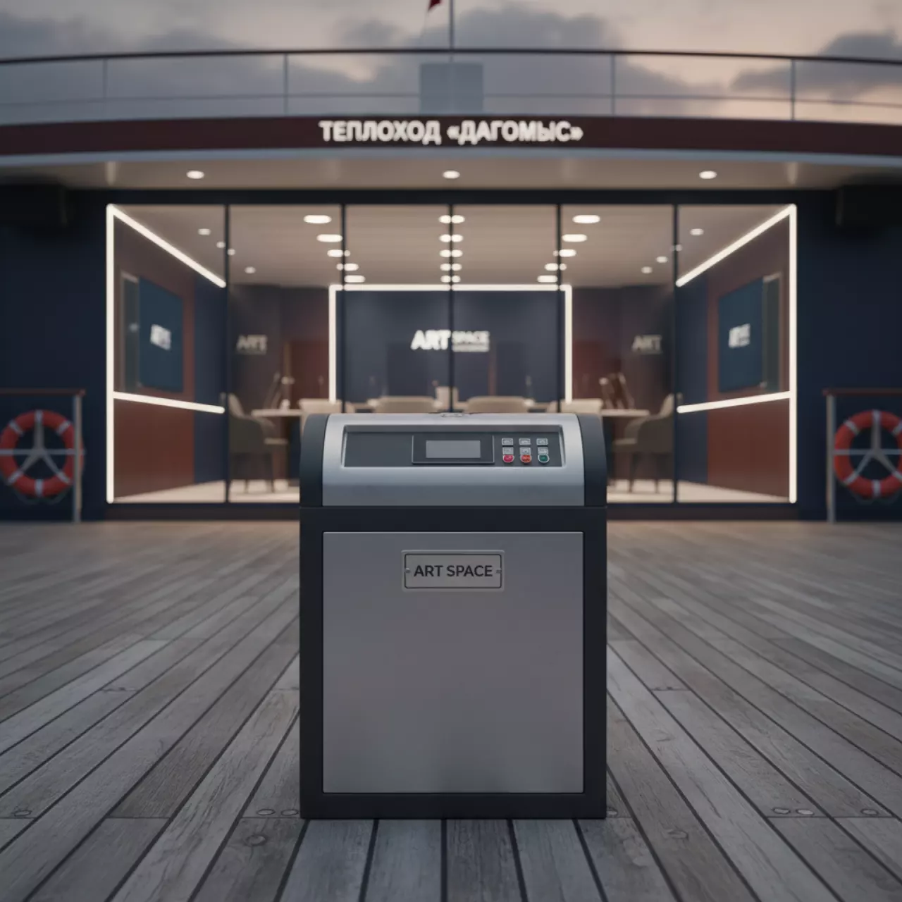 Аренда Шредер Kobra 240 C2 E S 1,9x15 мм на теплоходе «Дагомыс» — ART SPACE