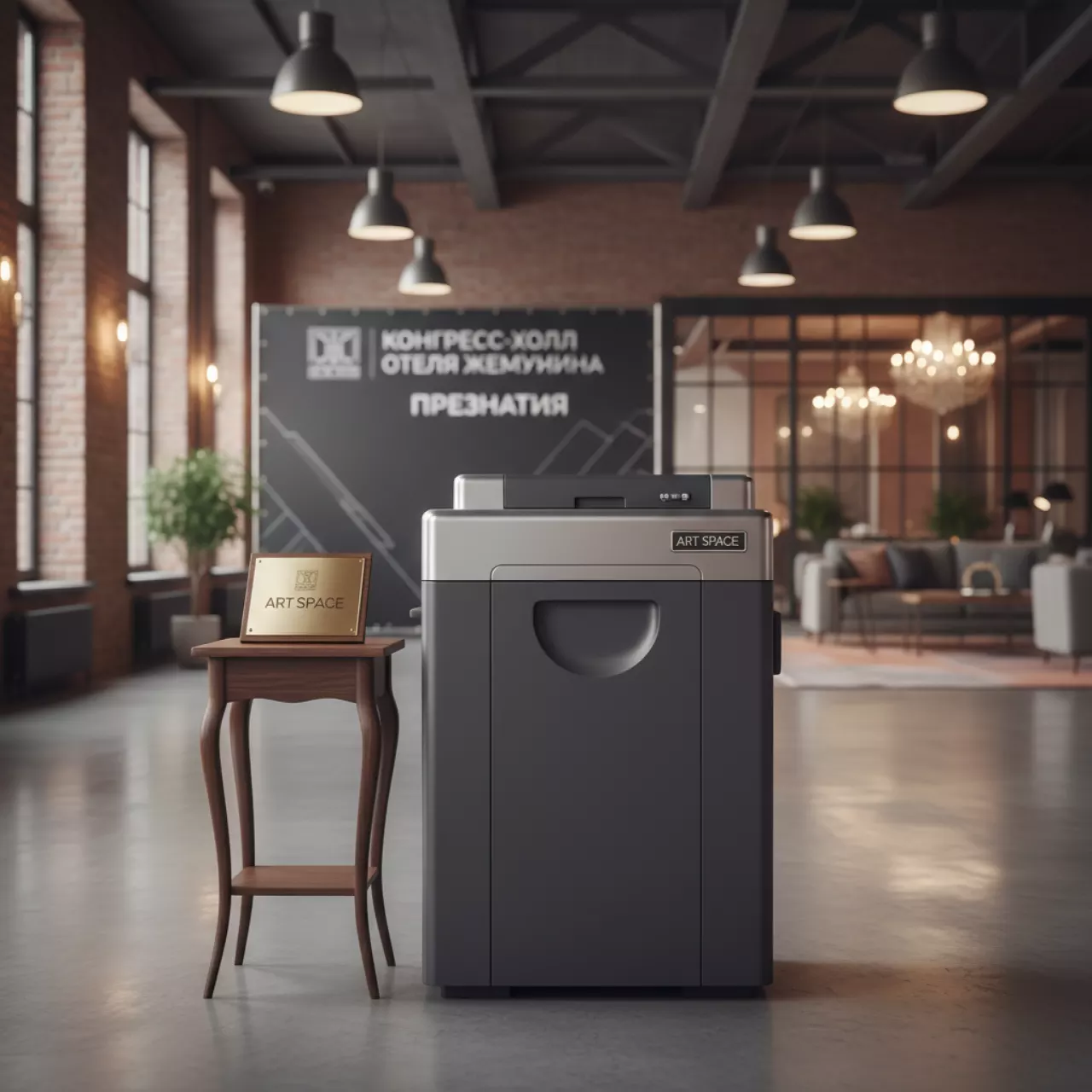 Аренда Шредер Kobra 260 HS E S 0,8х9,5 мм в конгресс-холле отеля Жемчужина — ART SPACE