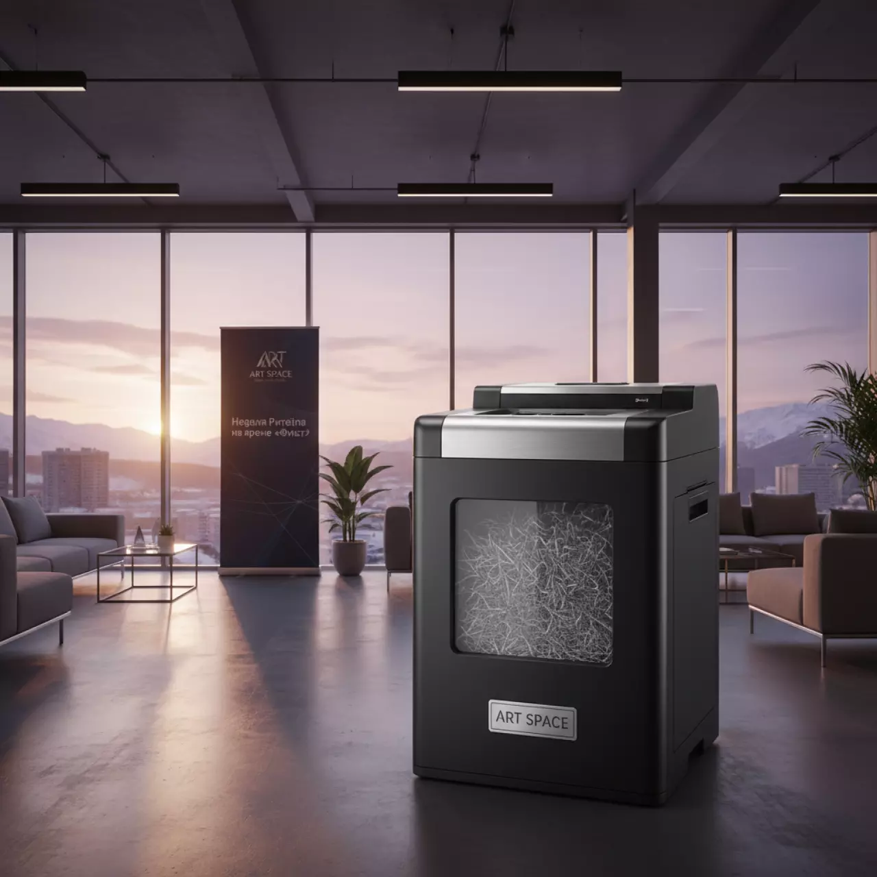 Аренда Шредер Office Kit S35 4х40 мм на арене «Фишт» — ART SPACE