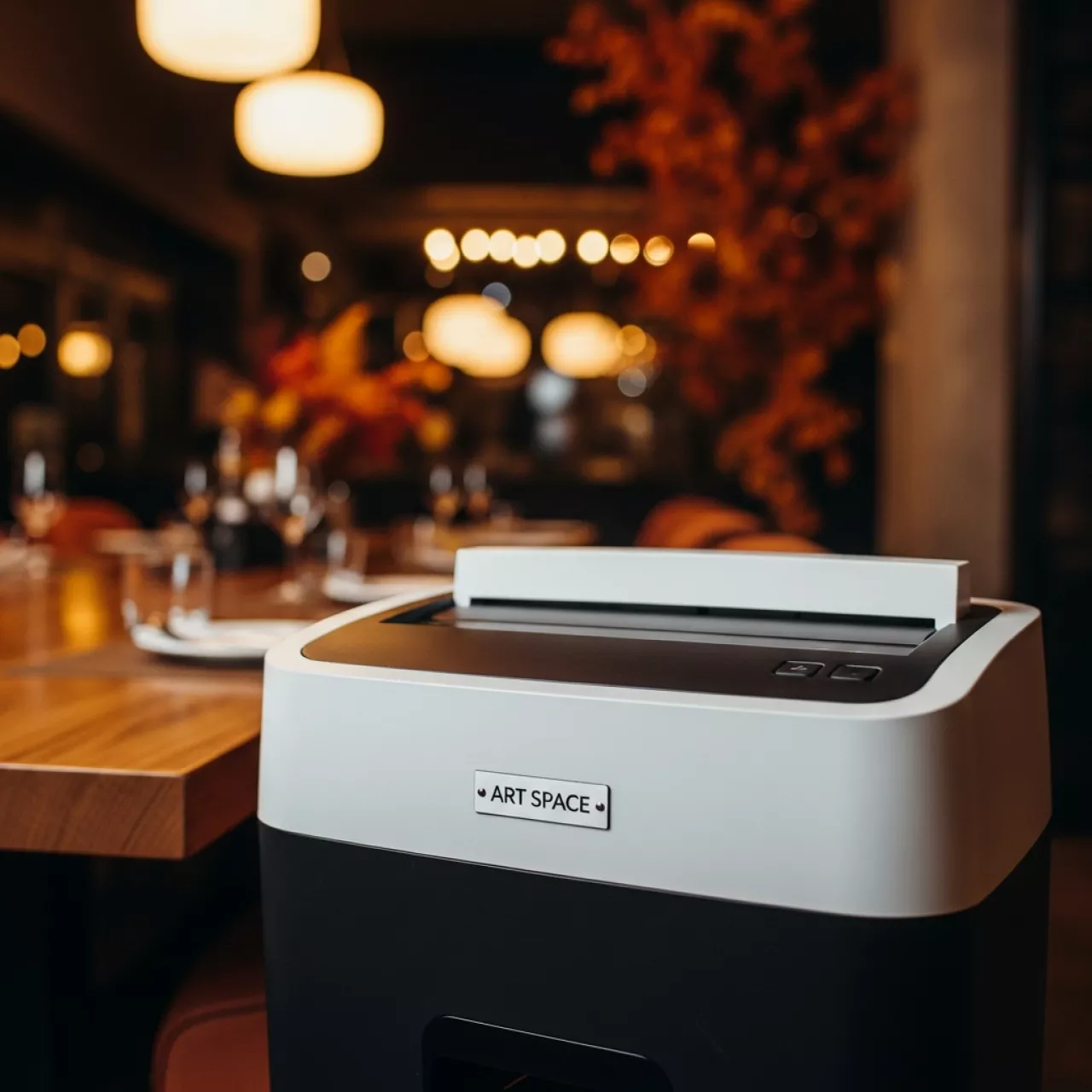 Аренда Шредер ProfiOffice Piranha 10 CC 3х39 мм в ресторане «Сыроварня» — ART SPACE