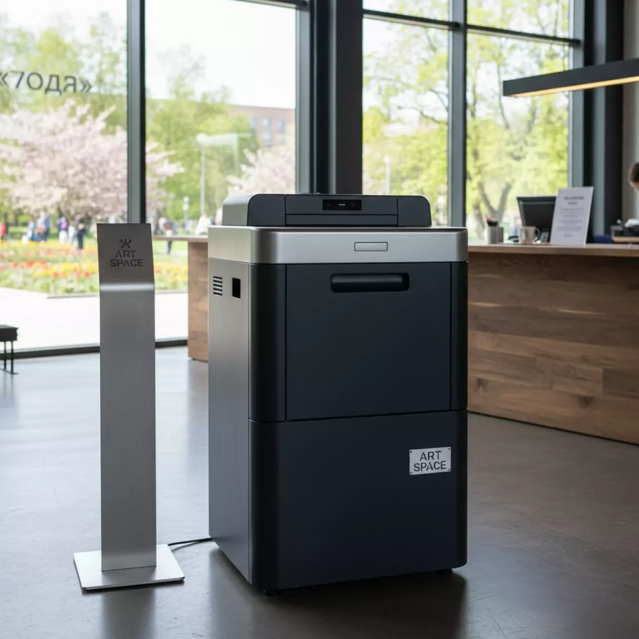 Аренда Шредер Rexel Momentum M510 2х15 мм в ресторане «Voda» — ART SPACE