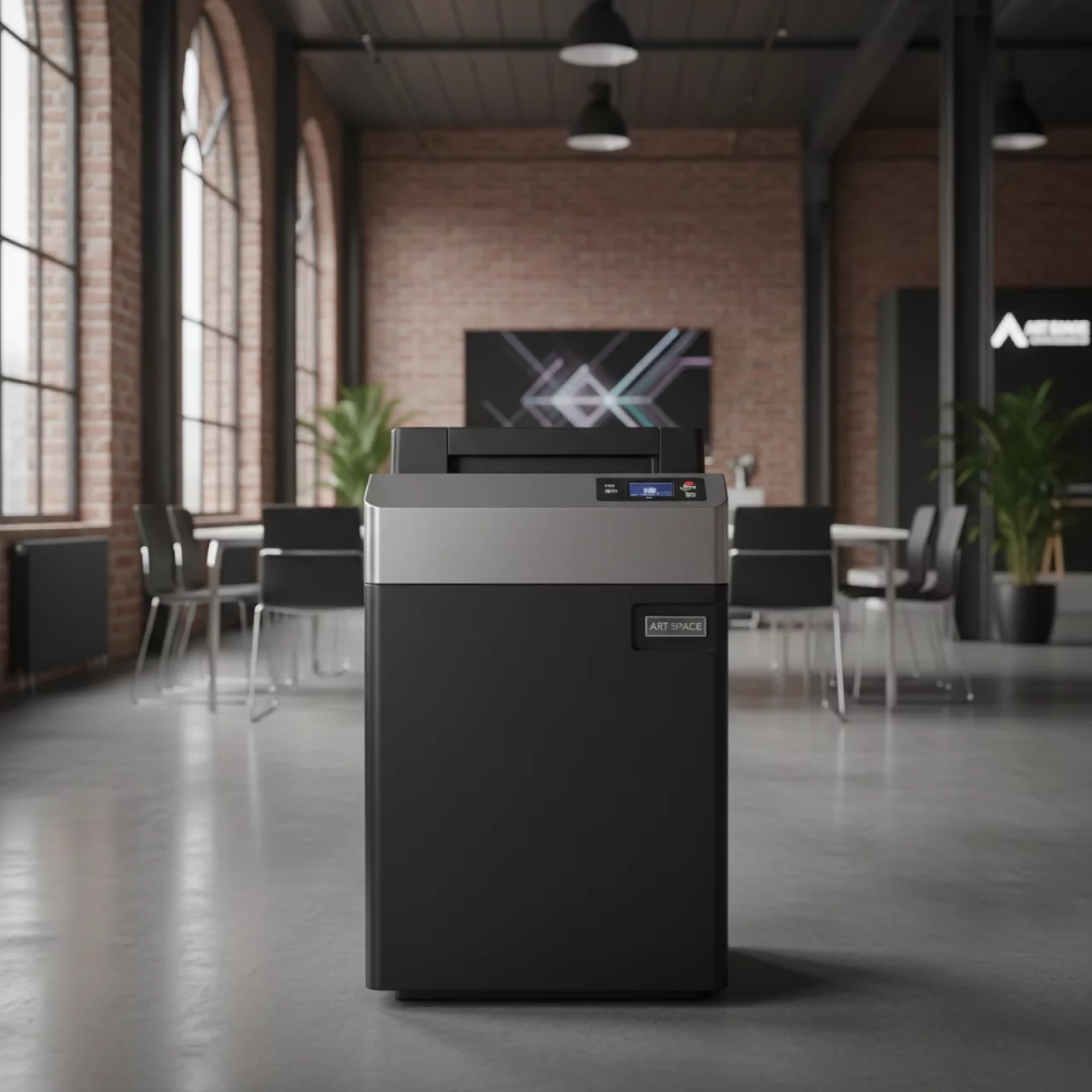 Аренда Шредер уничтожитель Bulros 812C чёрный серебро 4х50 мм на Медальной площади — ART SPACE