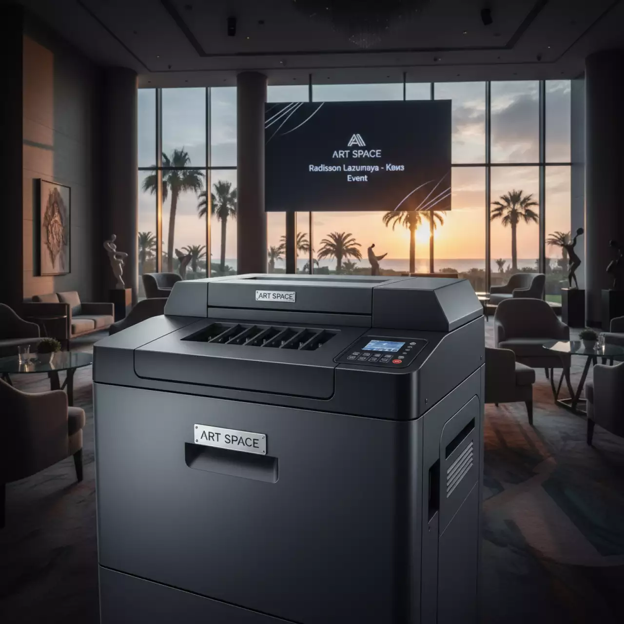 Аренда Шредер уничтожитель Daejin Kostal KS 8230 1,9x15 мм в отеле Radisson Lazurnaya — ART SPACE