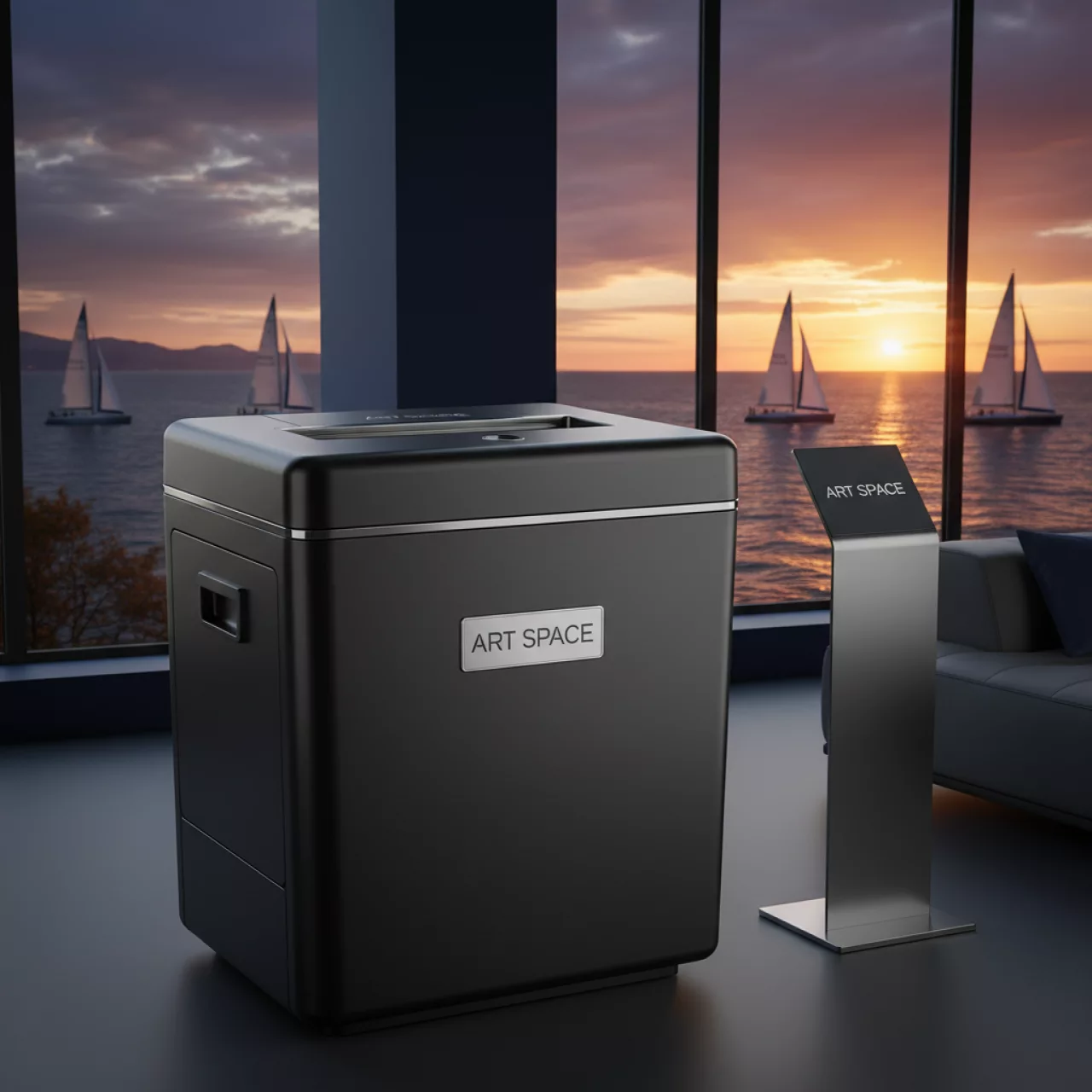 Аренда Шредер уничтожитель Dahle 22084 4х45 мм на парусной регате (Сочи) — ART SPACE