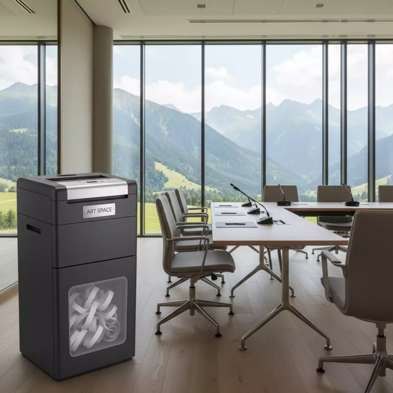 Аренда Шредер уничтожитель Dahle 403 4x40 мм в Radisson Hotel Rosa Khutor — ART SPACE