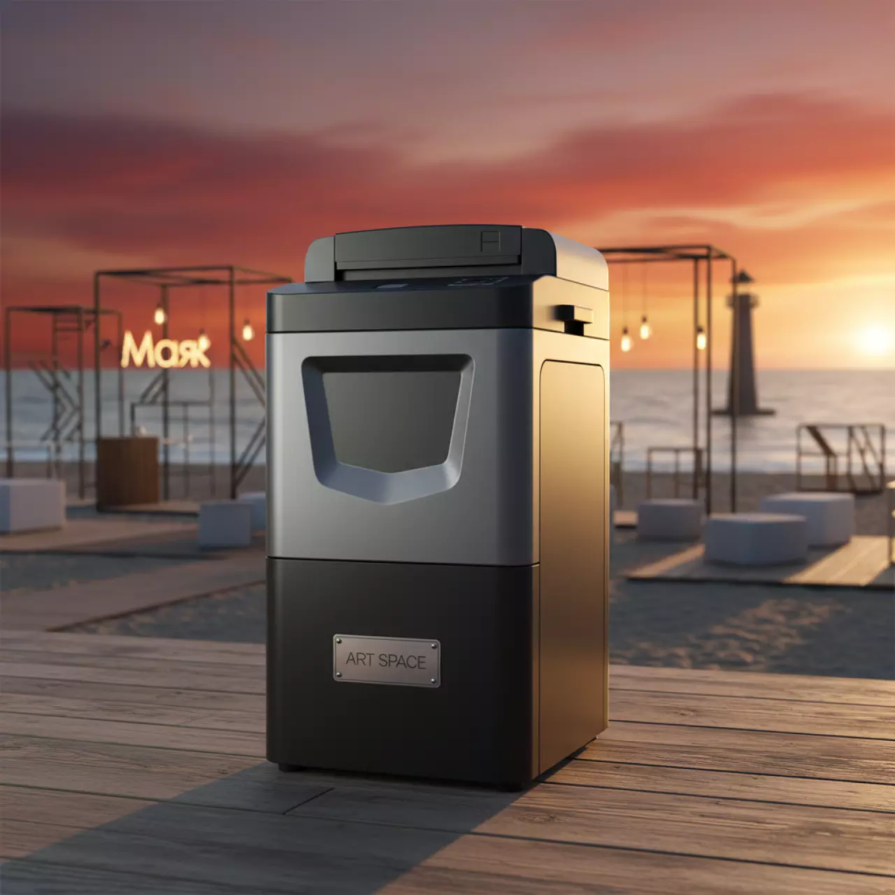 Аренда Шредер уничтожитель Dahle 414 4х40 мм на пляже «Маяк» — ART SPACE