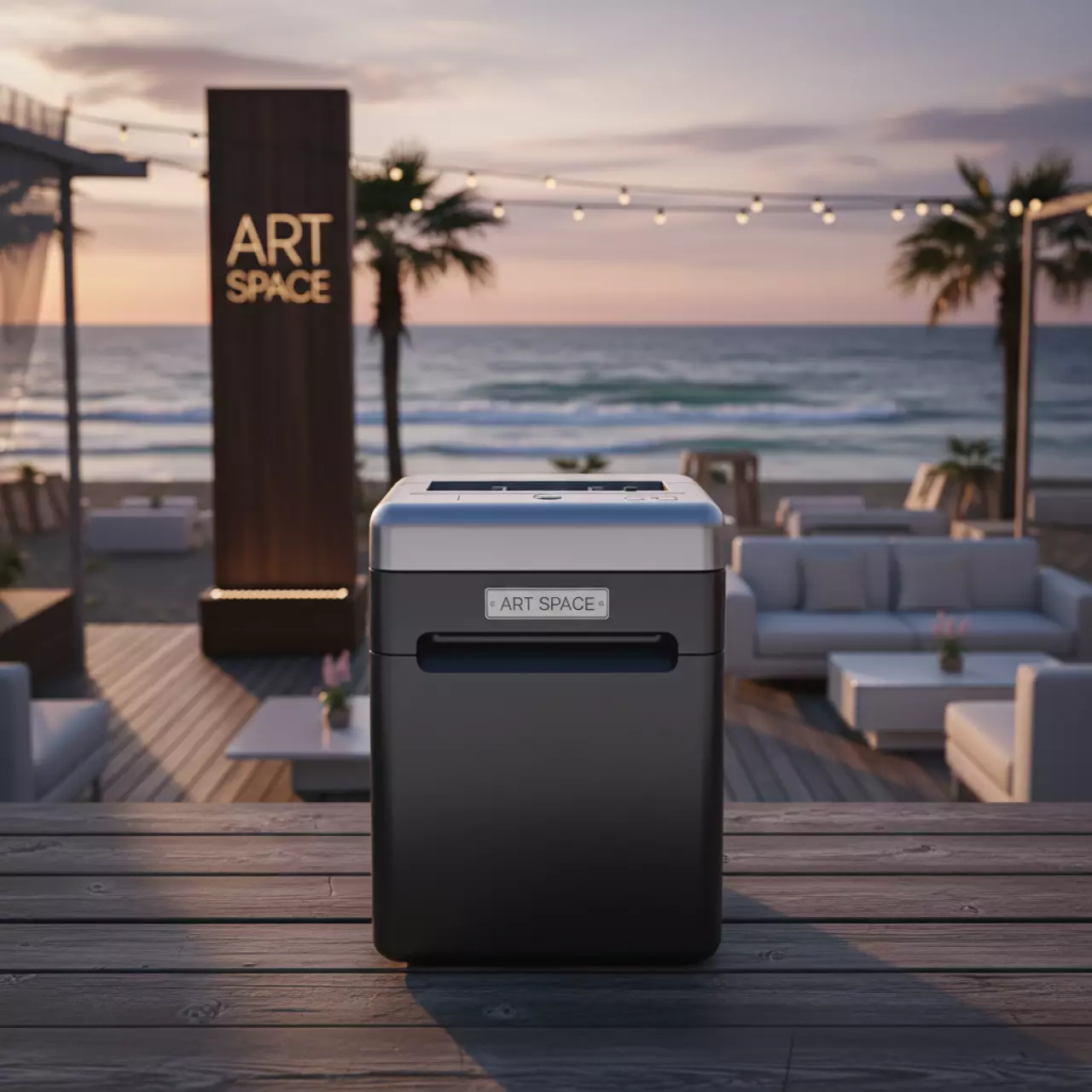 Аренда Шредер уничтожитель Dahle 504 2х15 мм на пляже «Маяк» — ART SPACE