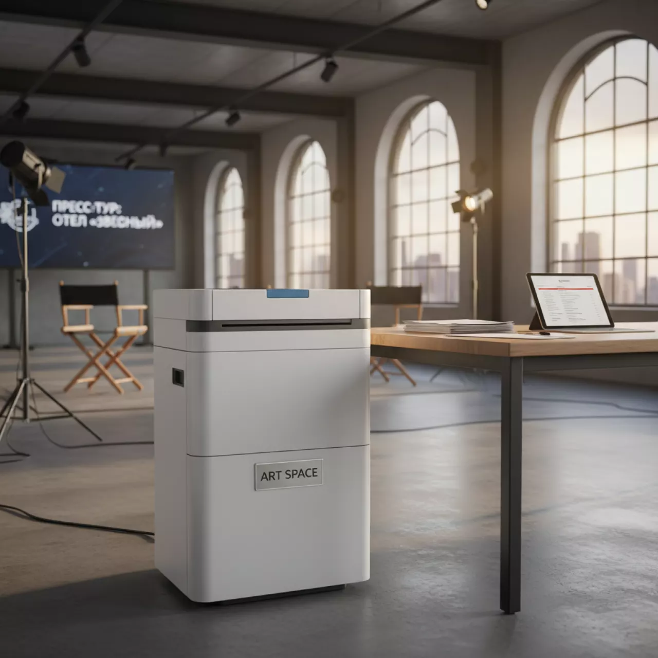 Аренда Шредер уничтожитель Fellowes Powershred LX201 2х12 мм белый в отеле «Звездный» — ART SPACE