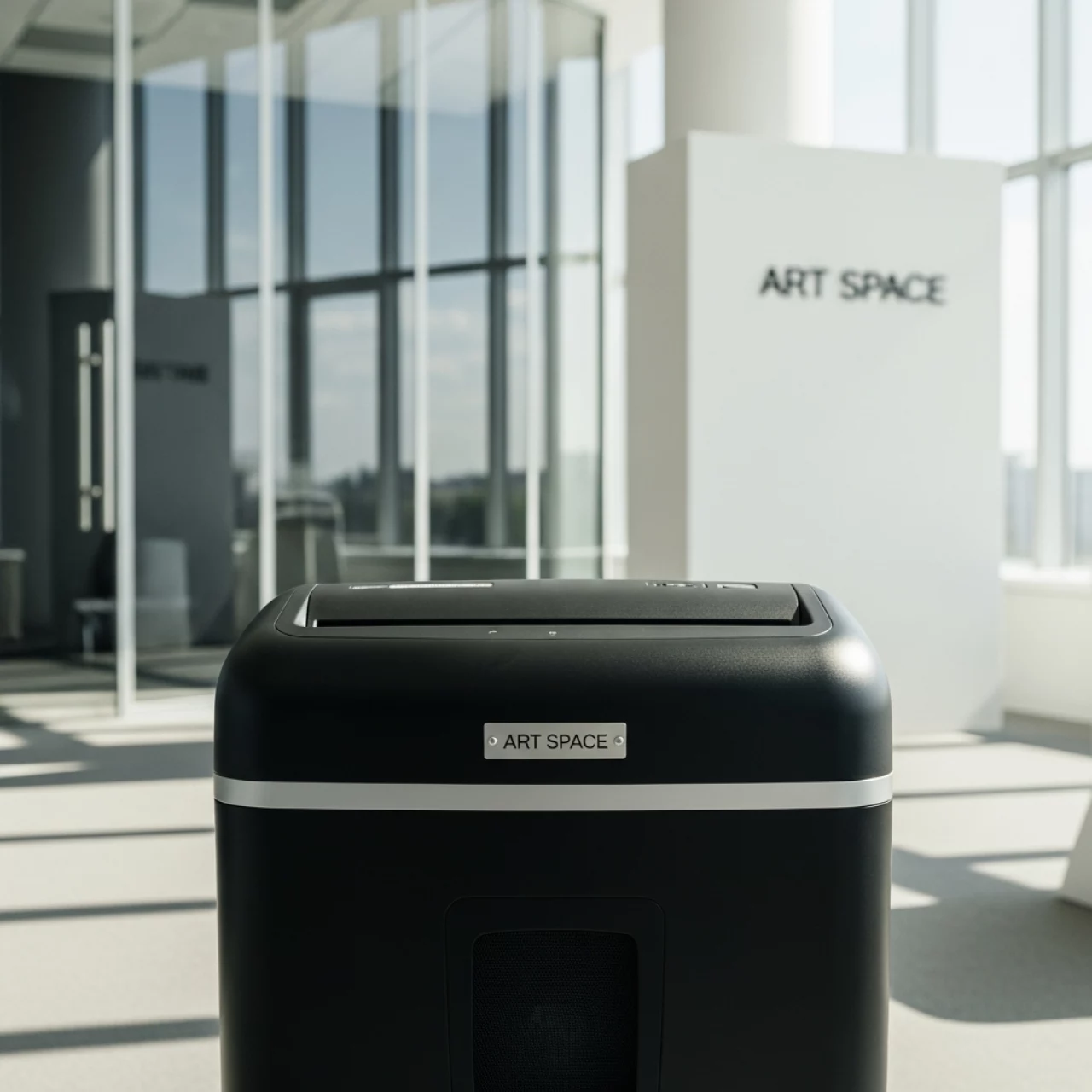 Аренда Шредер уничтожитель Gladwork iShred 13CD Hit в Керлинговом центре «Ледяной куб» — ART SPACE