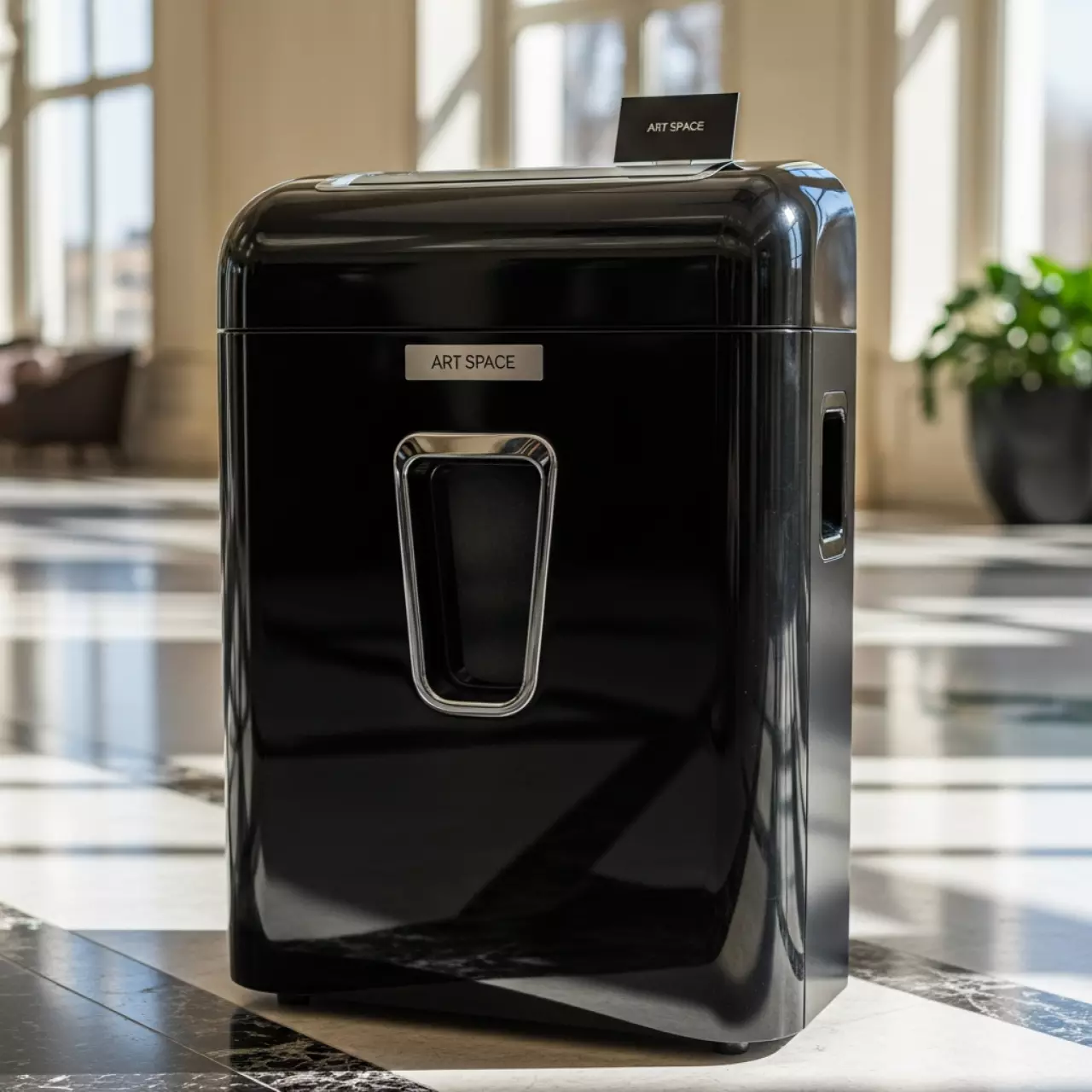 Аренда Шредер уничтожитель Gladwork iShred 8CD Piano в Boutique Hotel PORTUM 1905 — ART SPACE