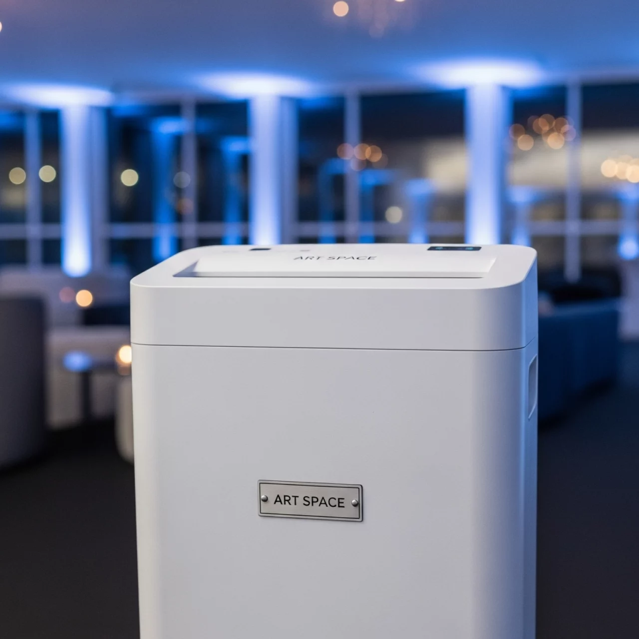 Аренда Шредер уничтожитель HSM Securio B32 3,9 мм в Ледовом дворце «Айсберг» — ART SPACE