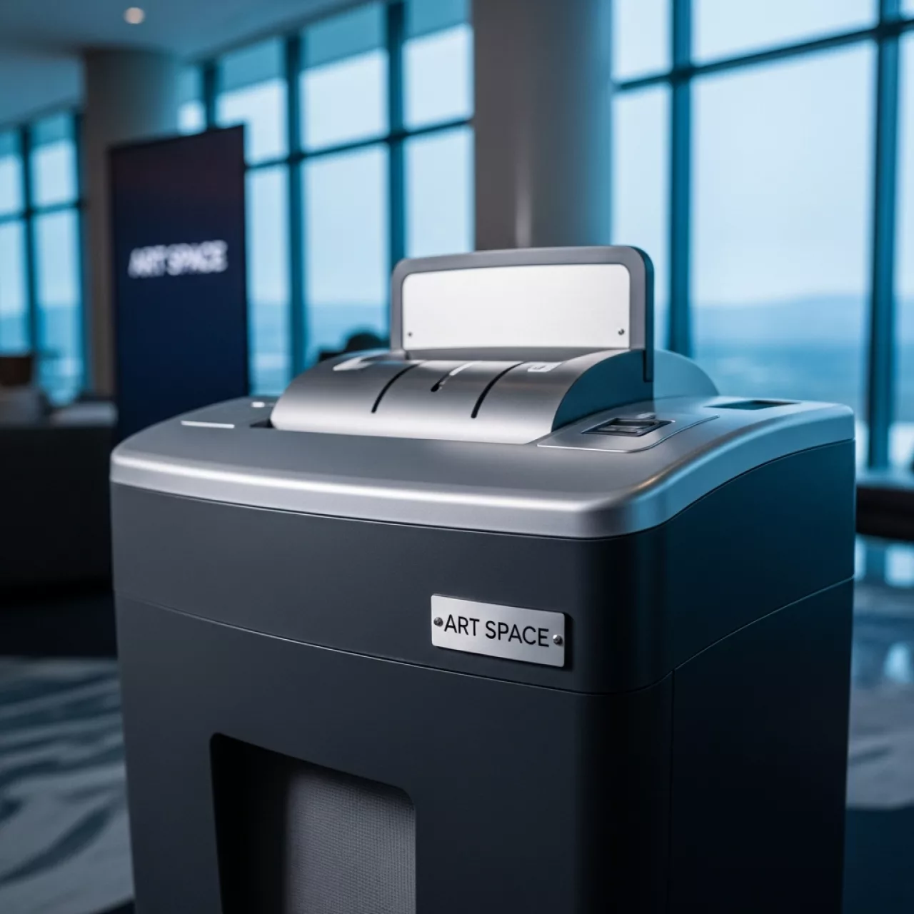 Аренда Шредер уничтожитель HSM Securio B35 3,9 мм в Radisson Collection Paradise — ART SPACE