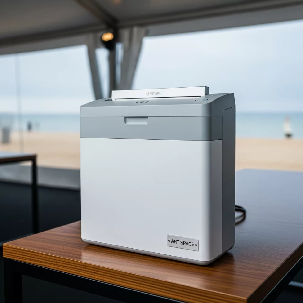 Аренда Шредер уничтожитель HSM Securio C16 4х25 мм на пляже «Маяк» — ART SPACE